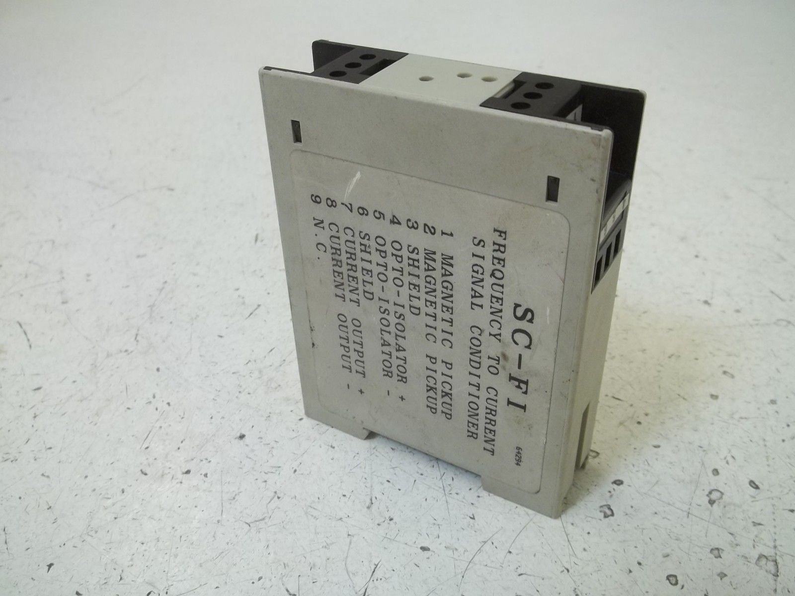 MADISON SC-FID FREQUENCY TO CURRENT SIGNAL CONDITIONER *USED*