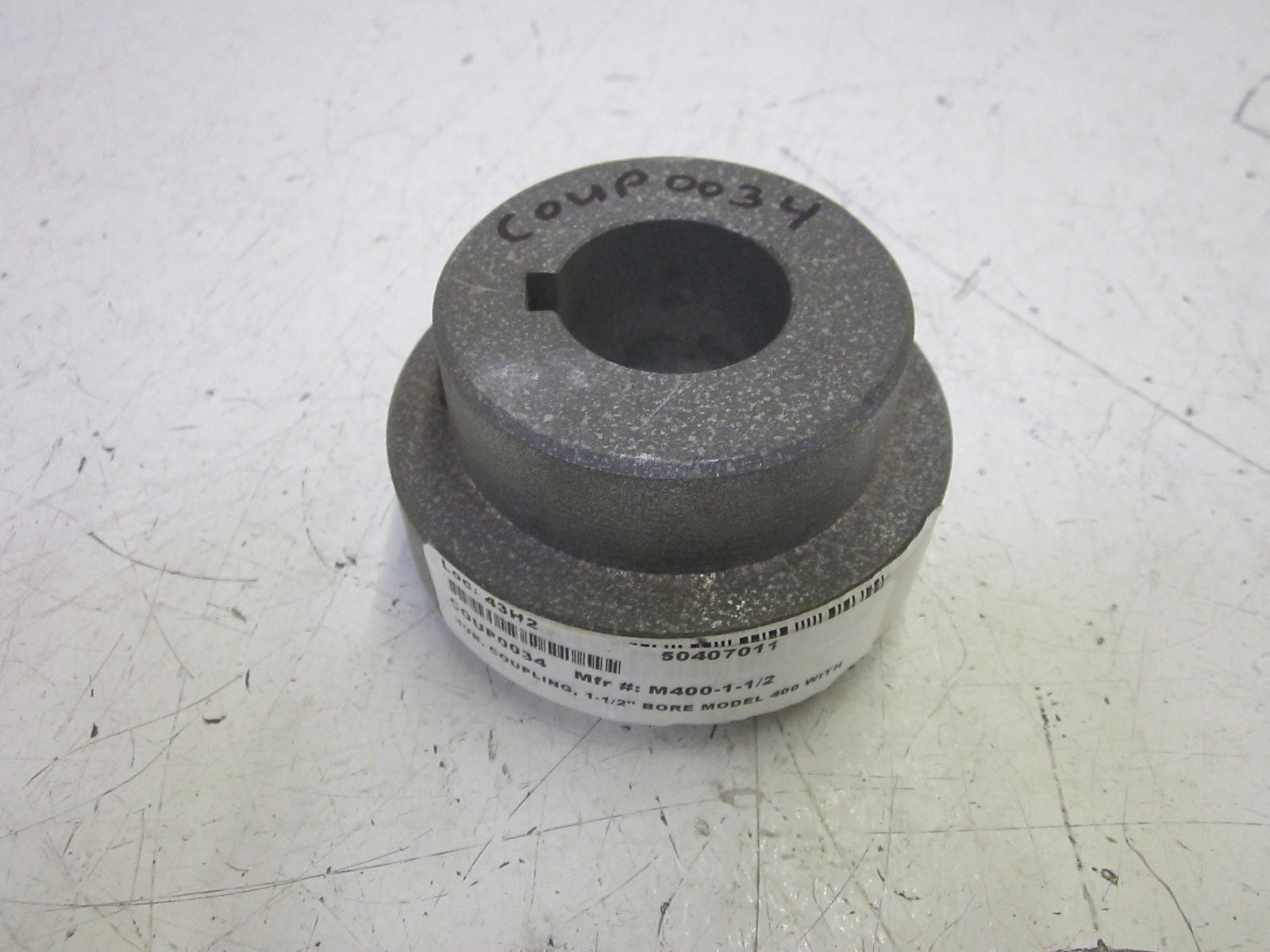 MAGNALOY M400-1-1/2 COUPLING HUB 1-1/2" BORE W/ MODEL 400 *NEW NO BOX*