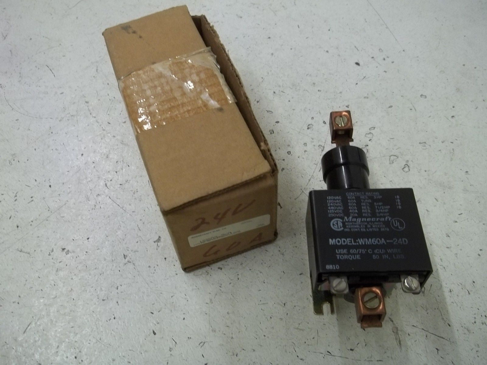 MAGNECRAFT WM60A-24D RELAY *NEW IN BOX*