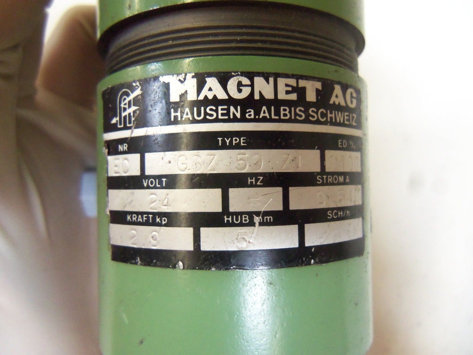 MAGNET AG GSZ50ZI *USED*