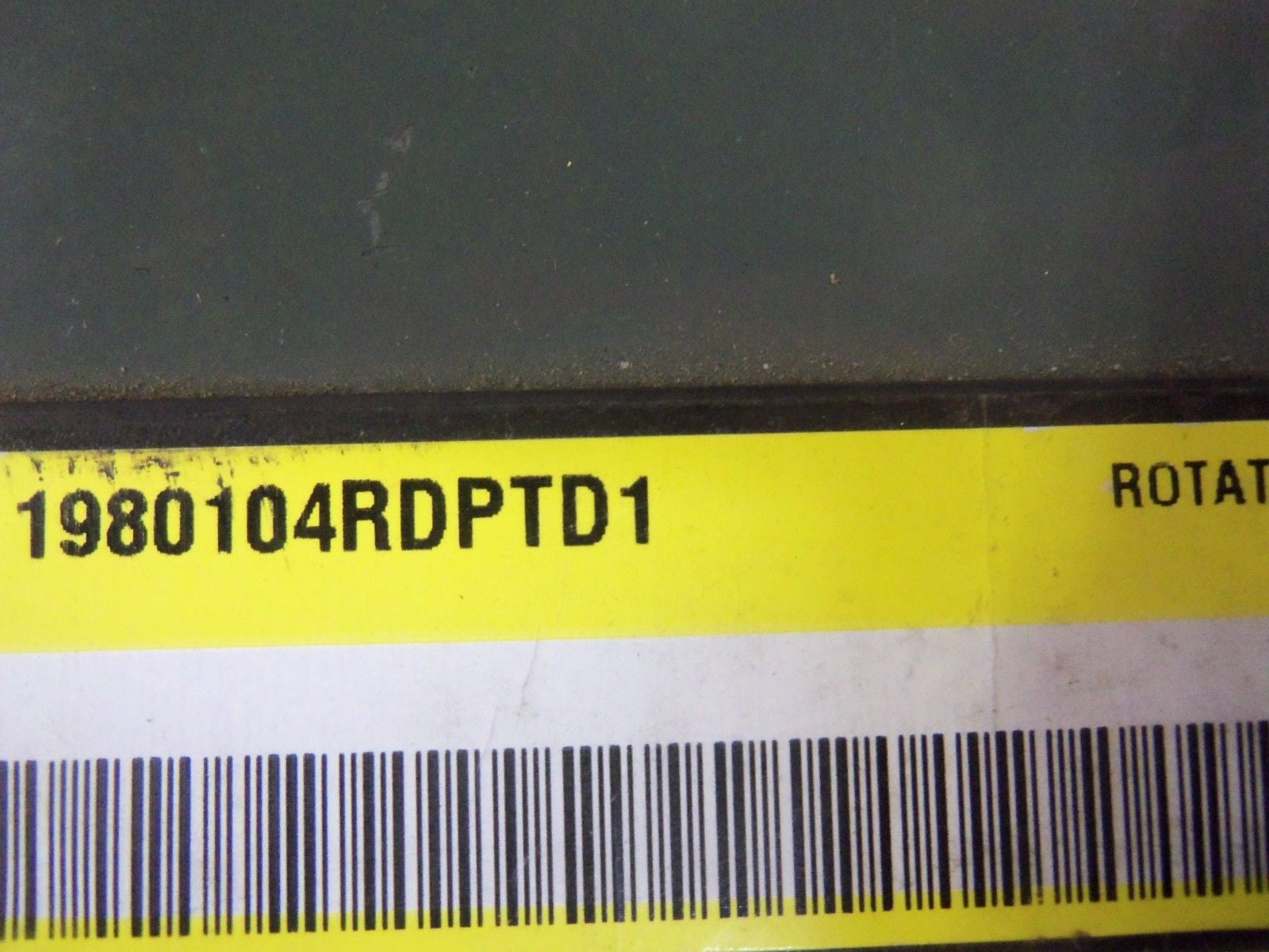 MAGNETEK GEMCO ELECTRIC 1980-104-R-DP-TD1 ROTATING CAM LIMIT SWITCH *USED*