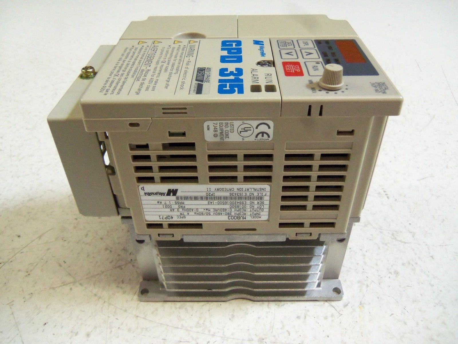 MAGNETEK MVB003 AC DRIVE *USED*