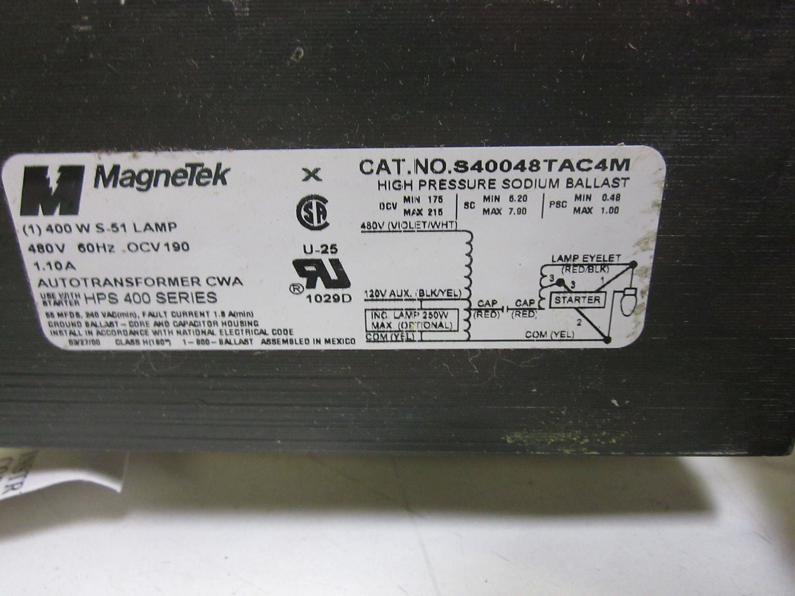 MAGNETEK S40048TAC4M *NEW IN BOX*