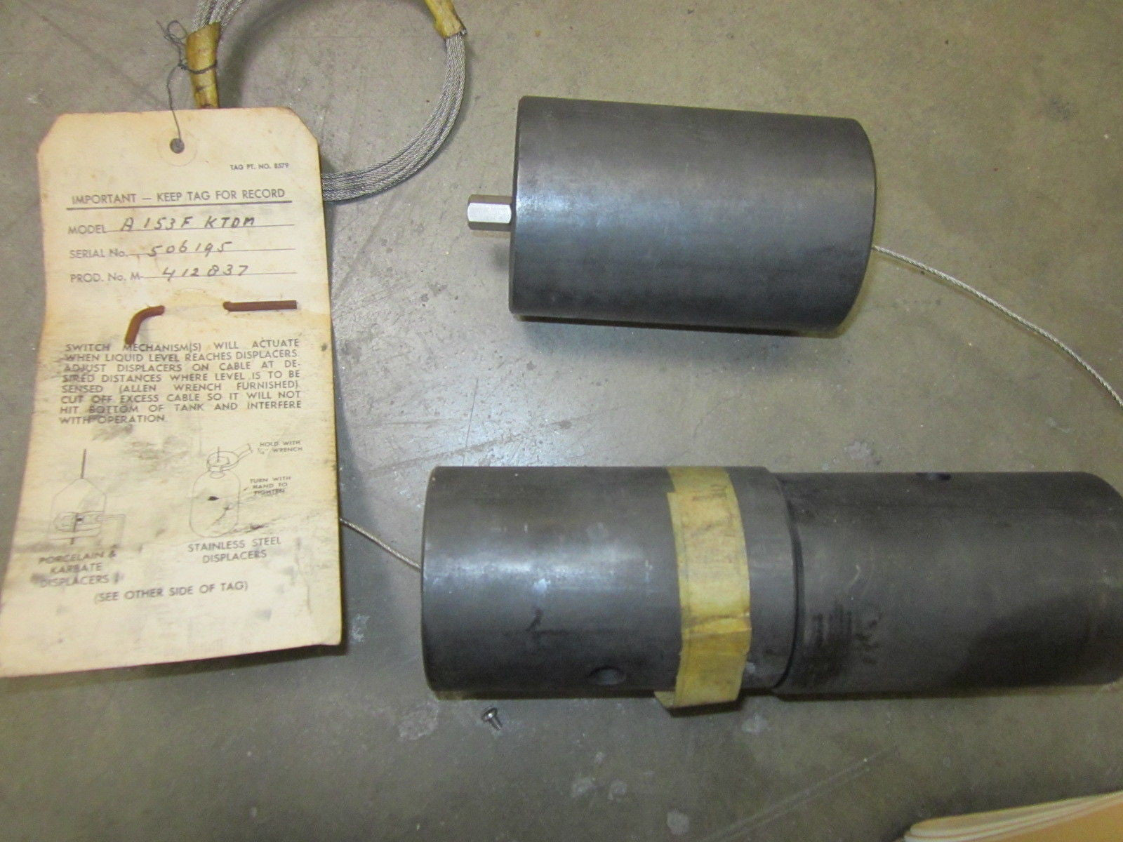 MAGNETROL SWITCH MECHANISM *USED*