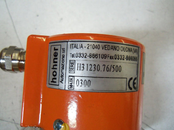 MAIMONE H31230.76/500 SENSOR HOHNER *NEW NO BOX*