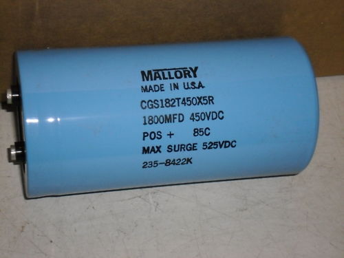 MALLORY CAPACITOR CGS182T450X5R *NEW*