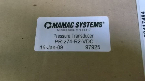 MAMAC SYSTEM PR-274-R2-VDC *NEW IN BOX*