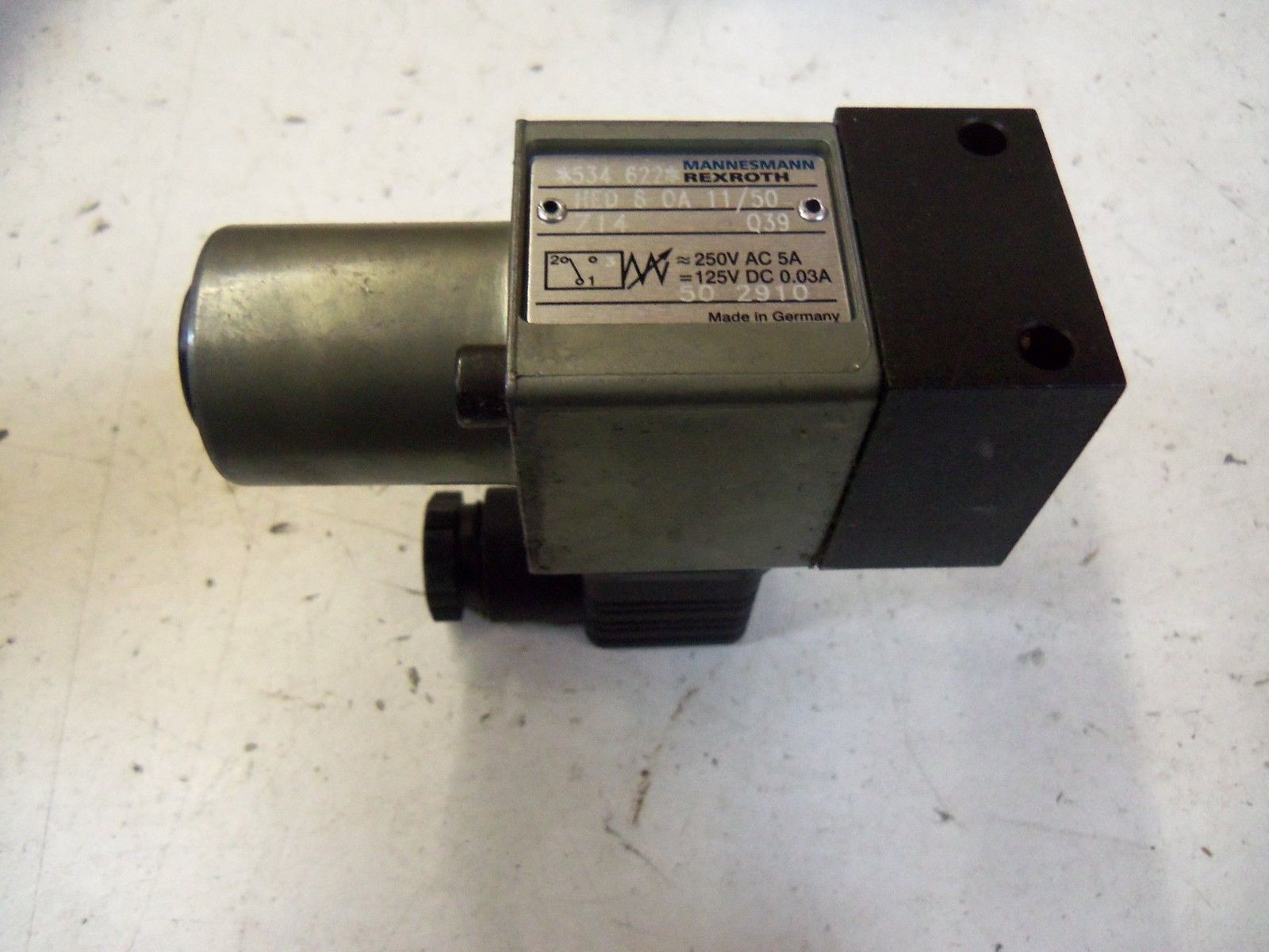 MANNESMANN REXROTH HED 8 0A 11/50 *USED*