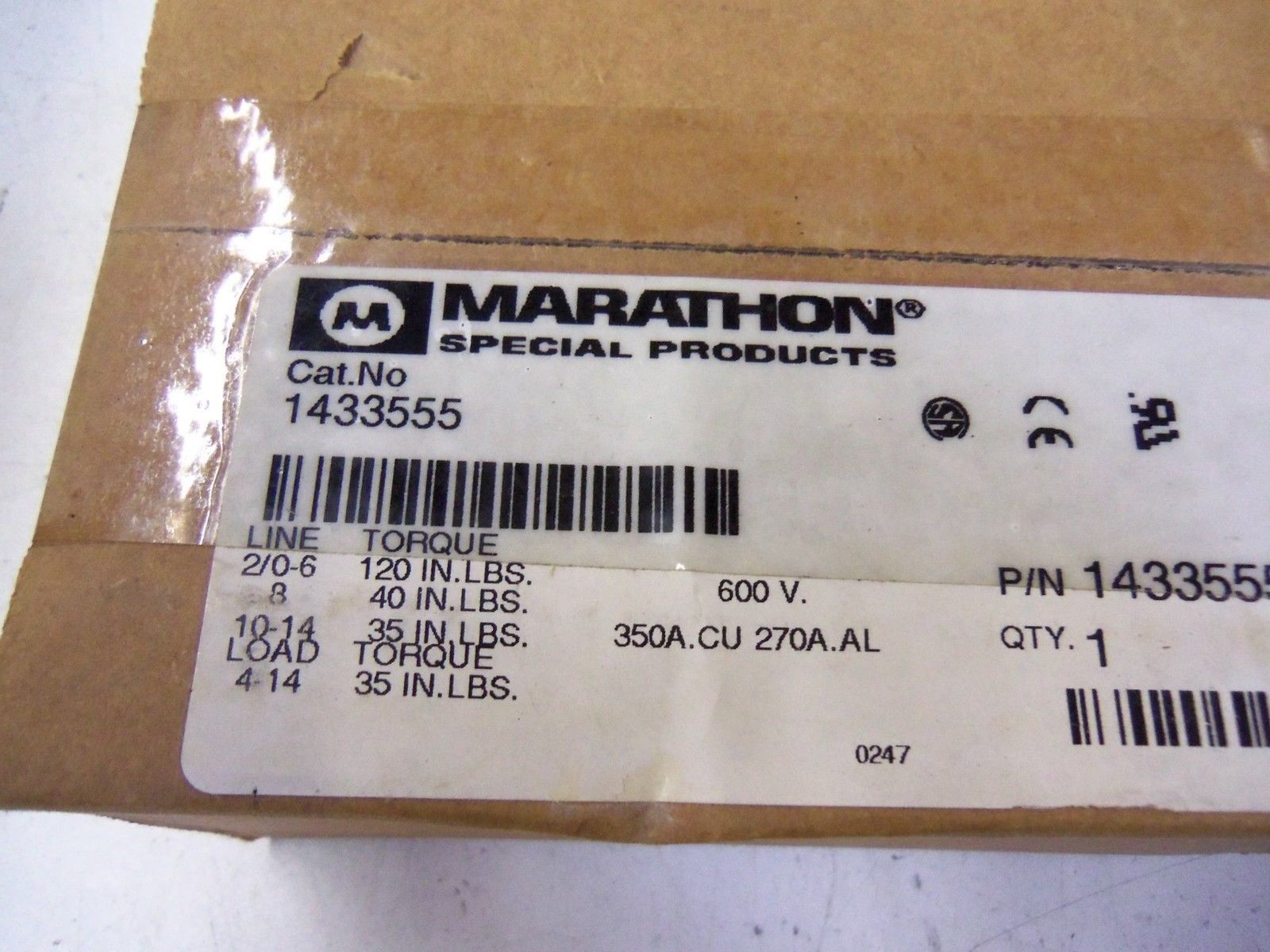 MARATHON 143555 *NEW IN BOX*