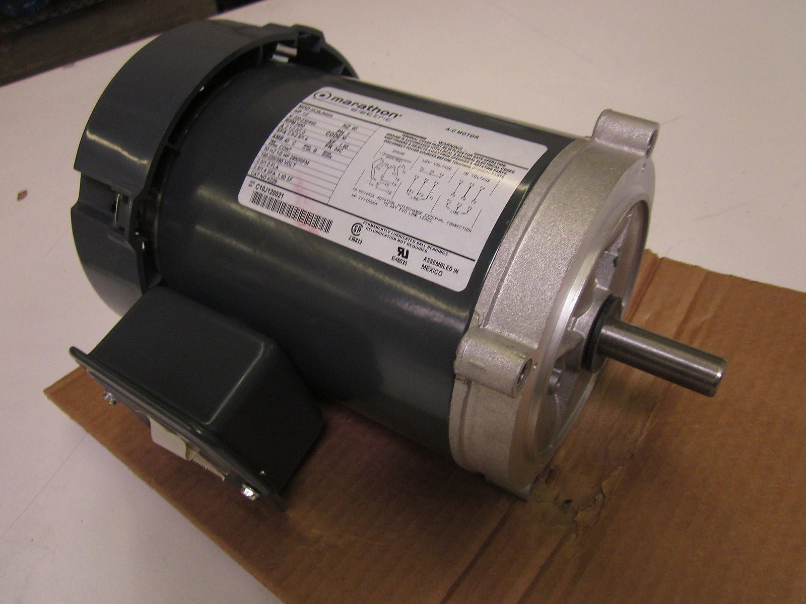 MARATHON ELECTRIC 5K35JN46 MOTOR 1/2HP *NEW IN BOX*