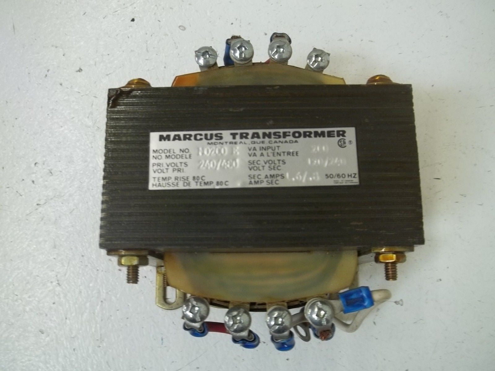 MARCUS MO200E TRANSFORMER *USED*