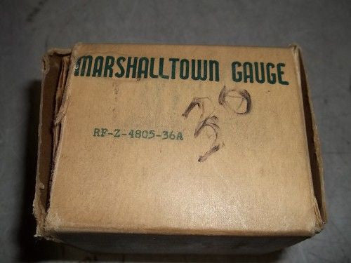 MARSHALLTOWN RF-Z-4805-36A  PRESSURE GAUGE *NEW IN BOX*