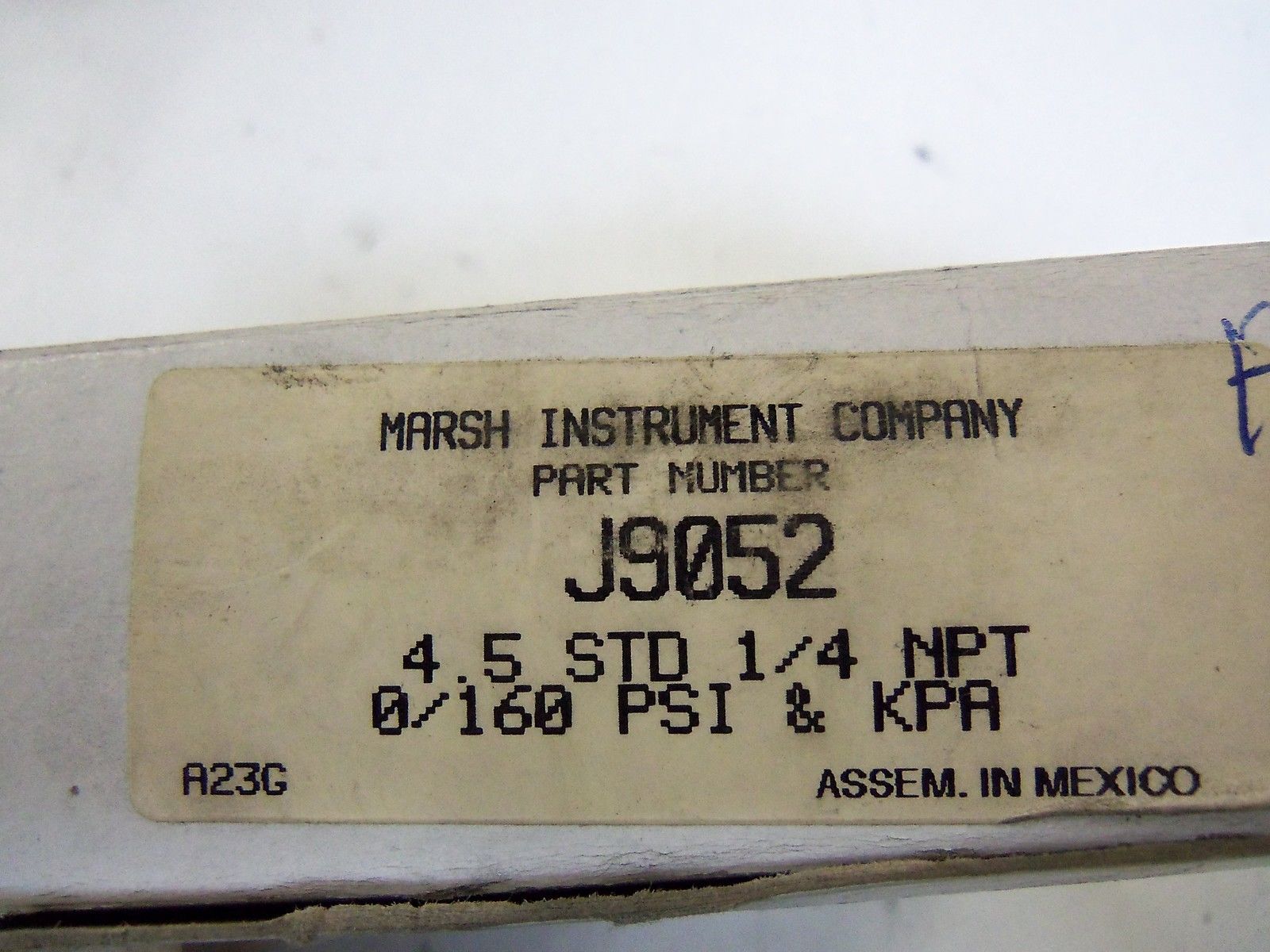 MARSH J9052 *NEW IN BOX*