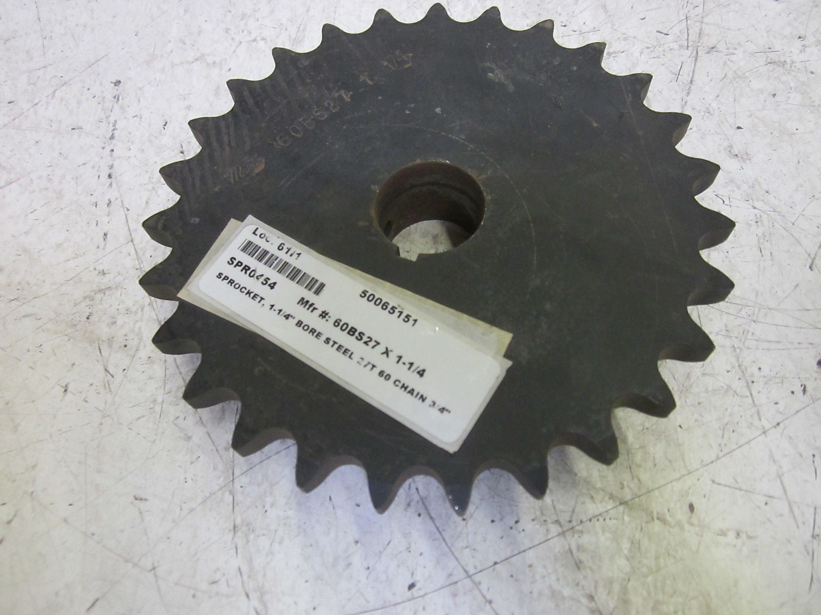 MARTIN 60BS27 1-1/4" SPROCKET BORE (AS PICTURED) *NEW NO BOX*