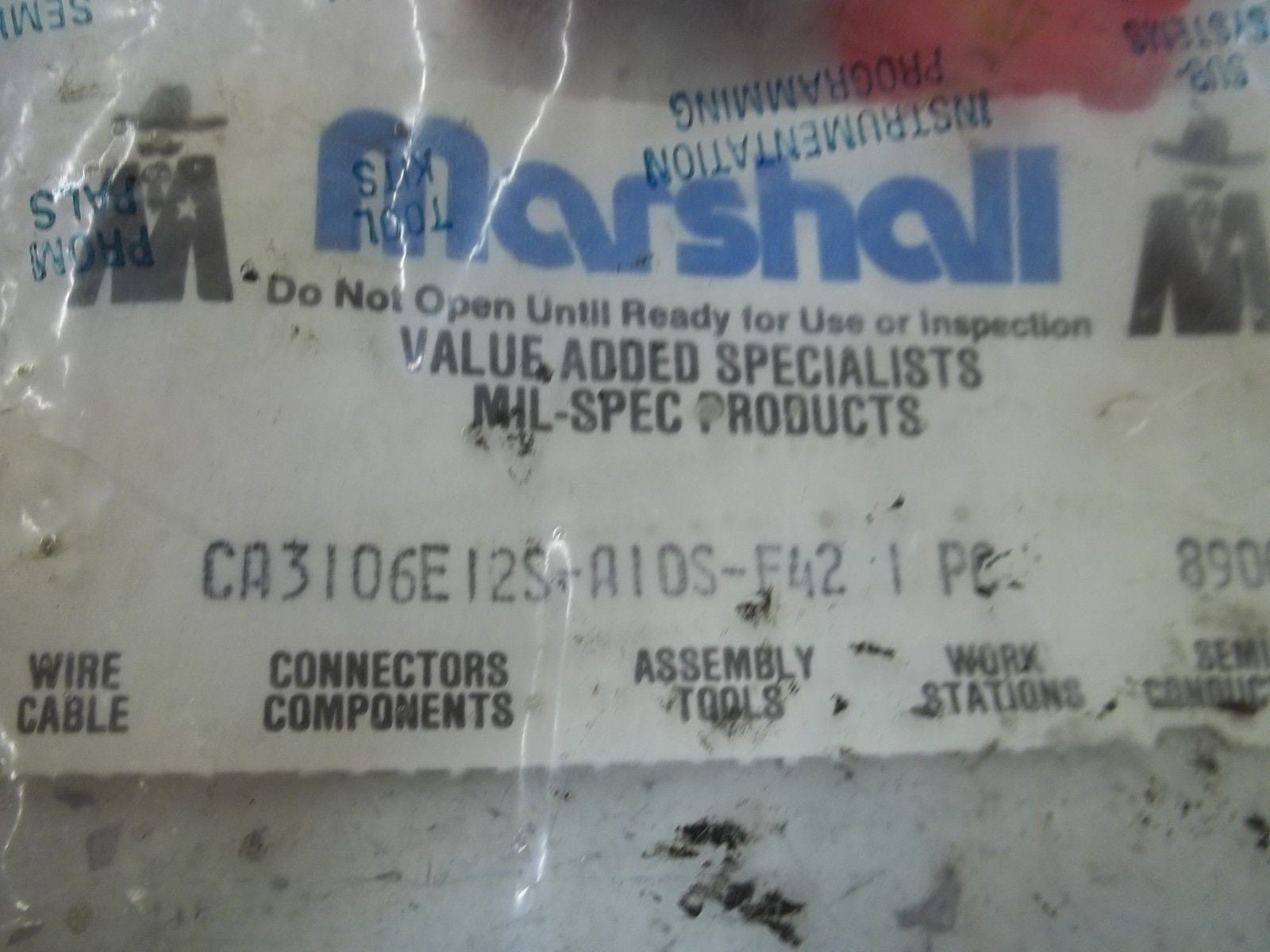 MASHALL CA3106E12S-A10S-F42 CONNECTOR *NEW IN A FACTORY BAG