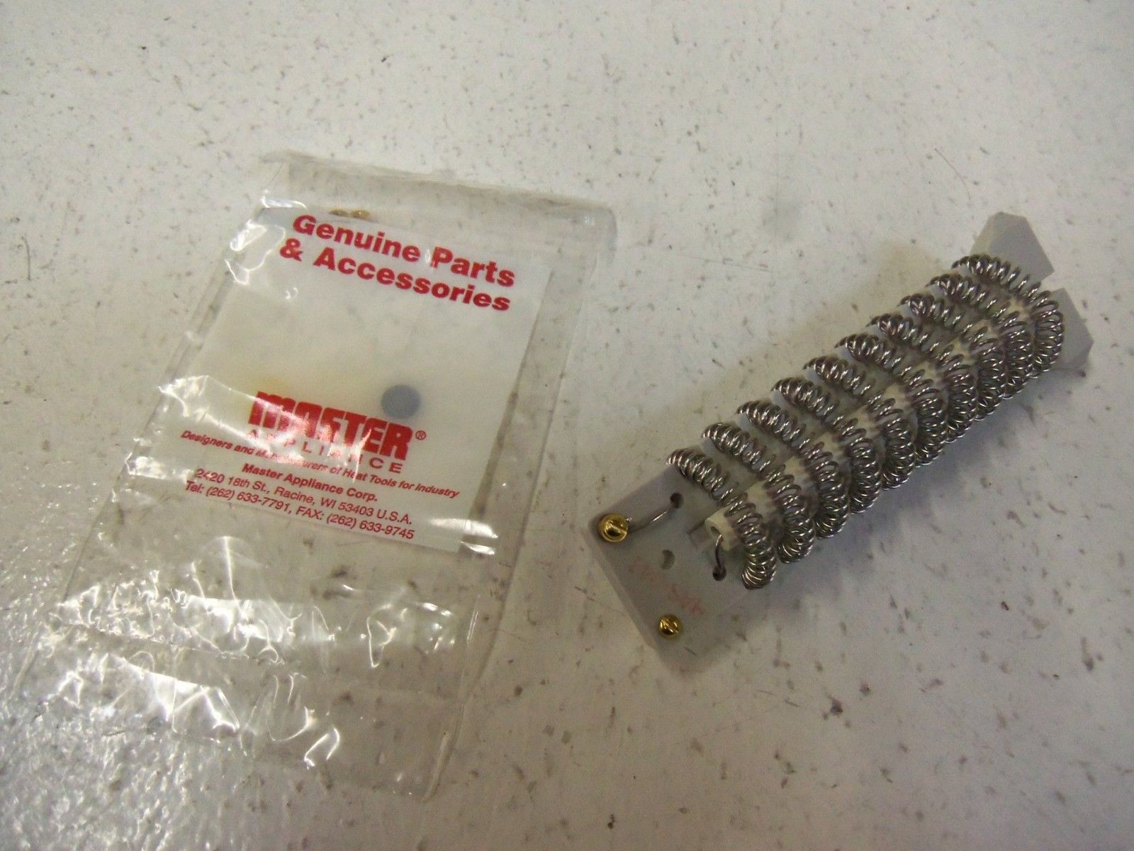 MASTER APPLIANCE HAS-041K HEATER ELEMENT * NEW IN BOX *