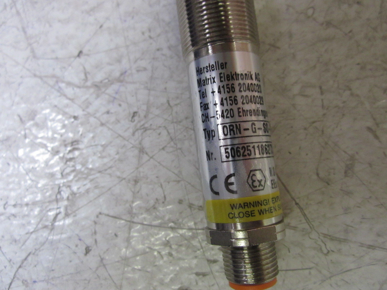 MATRIX ELEKTRONIK AG ORN-G-SO-LWL *NEW NO BOX*