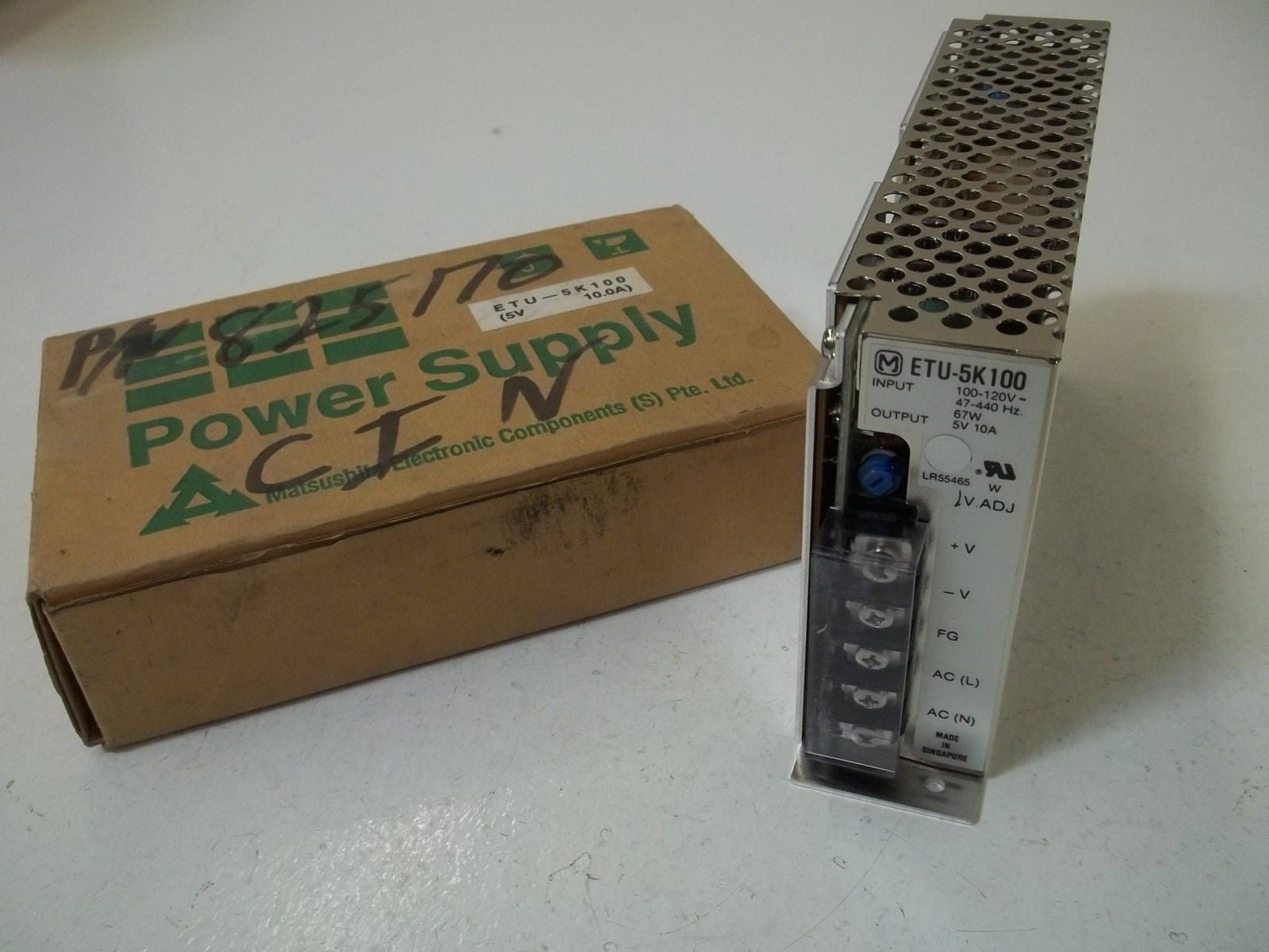 MATSUSHITA ELECTRONICS COMPONENTS ETU-5K100 POWER SUPPLY *NEW IN BOX*