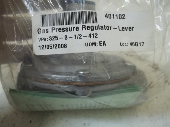 MAXITROL 0848 204 GAS PRESSURE REGULATOR-LEVER *NEW IN A BAG*