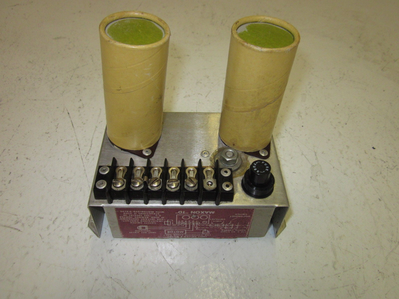 MAXON TD 36587 1-3 SEC. DELAY 120V *USED*