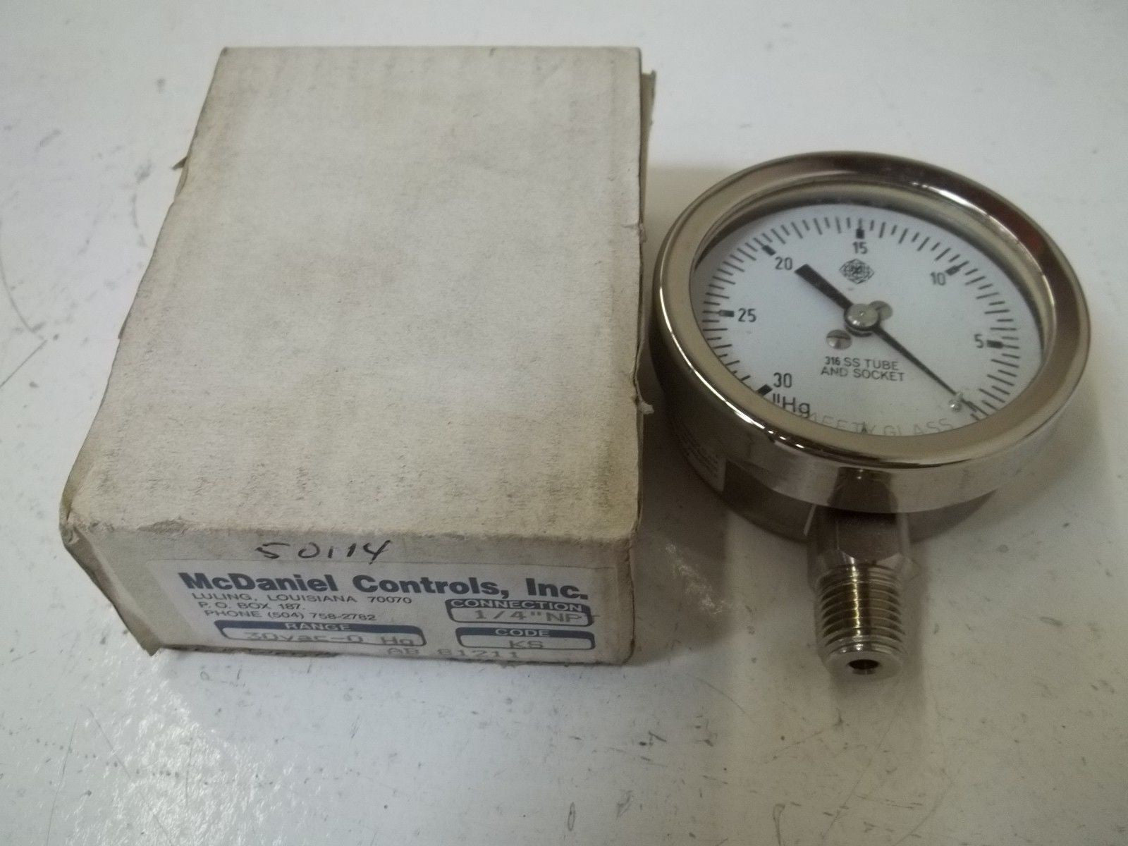 MCDANIEL CONTROL, INC AB81211 *NEW IN BOX*