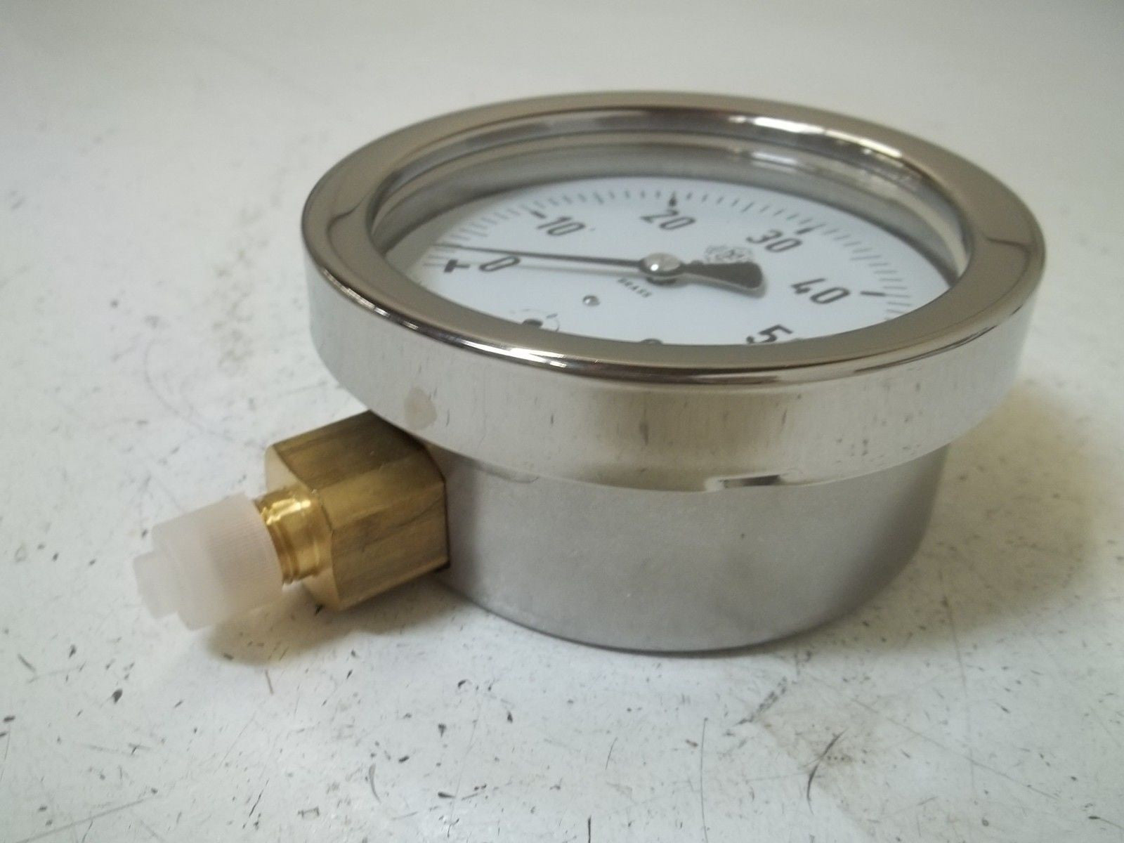 MCDANIEL CONTROLS INC. L60 1/4" GAUGE 0-60 *NEW IN BOX*