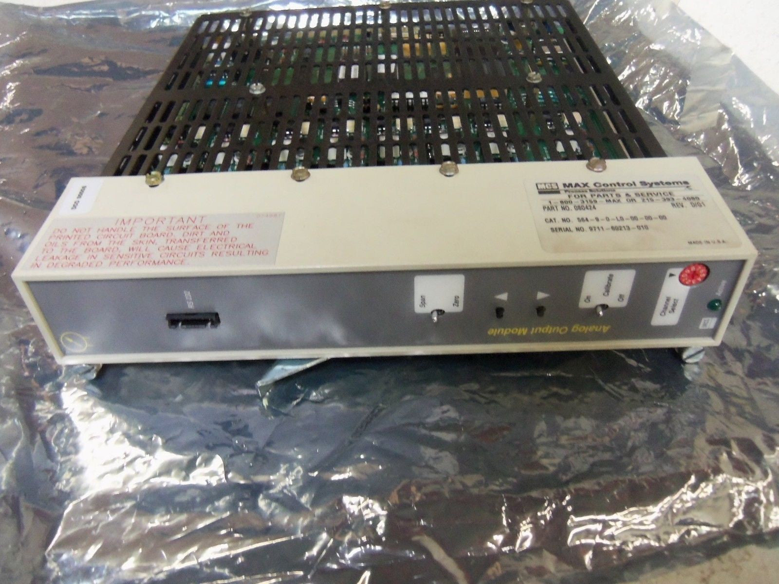 MCS 564-9-0-L0-00-00-00 CIRCUIT BOARD *USED*