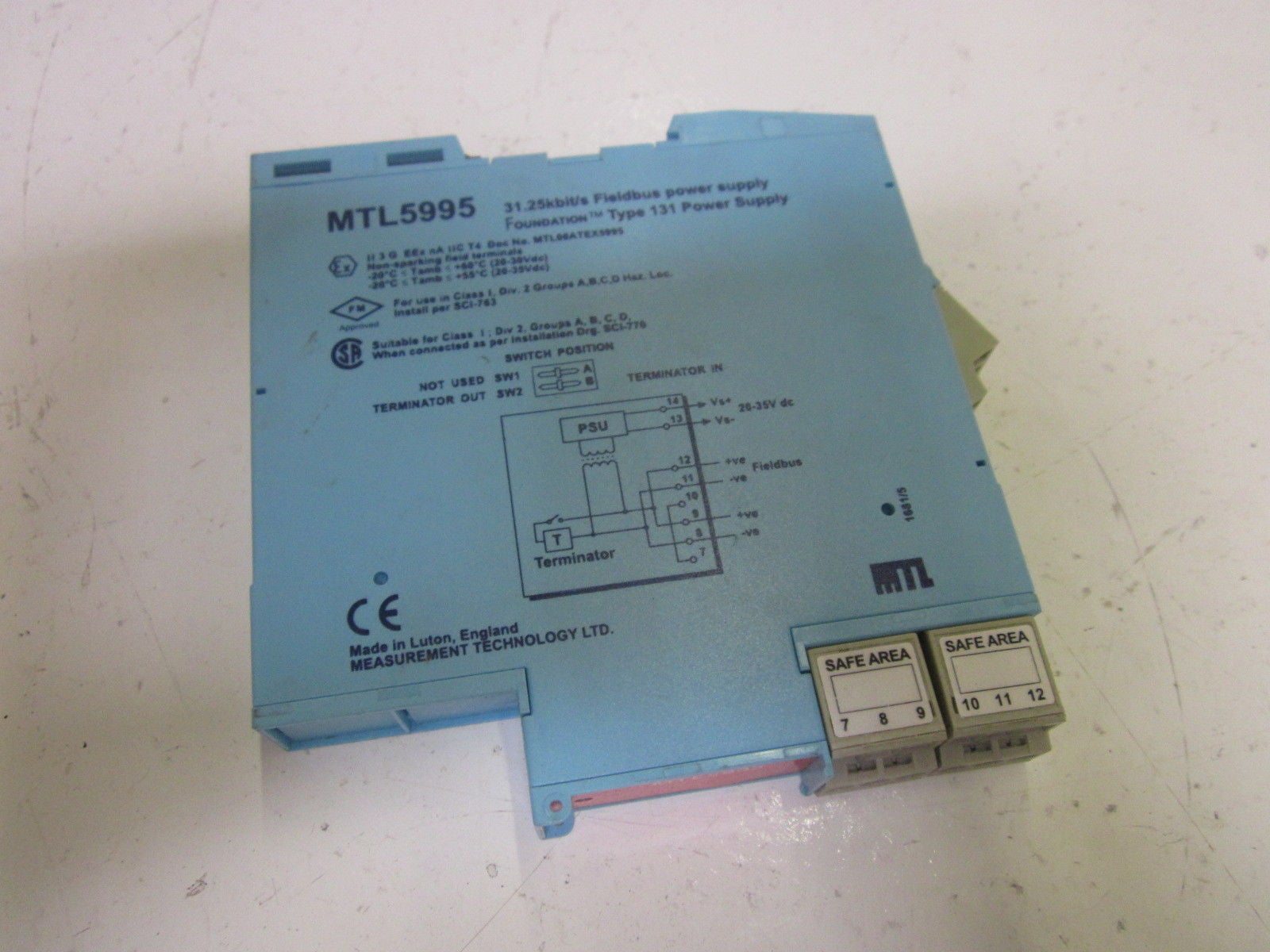 MEASUREMENT TECHNOLOGY LTD. MTL5995 *NEW NO BOX*