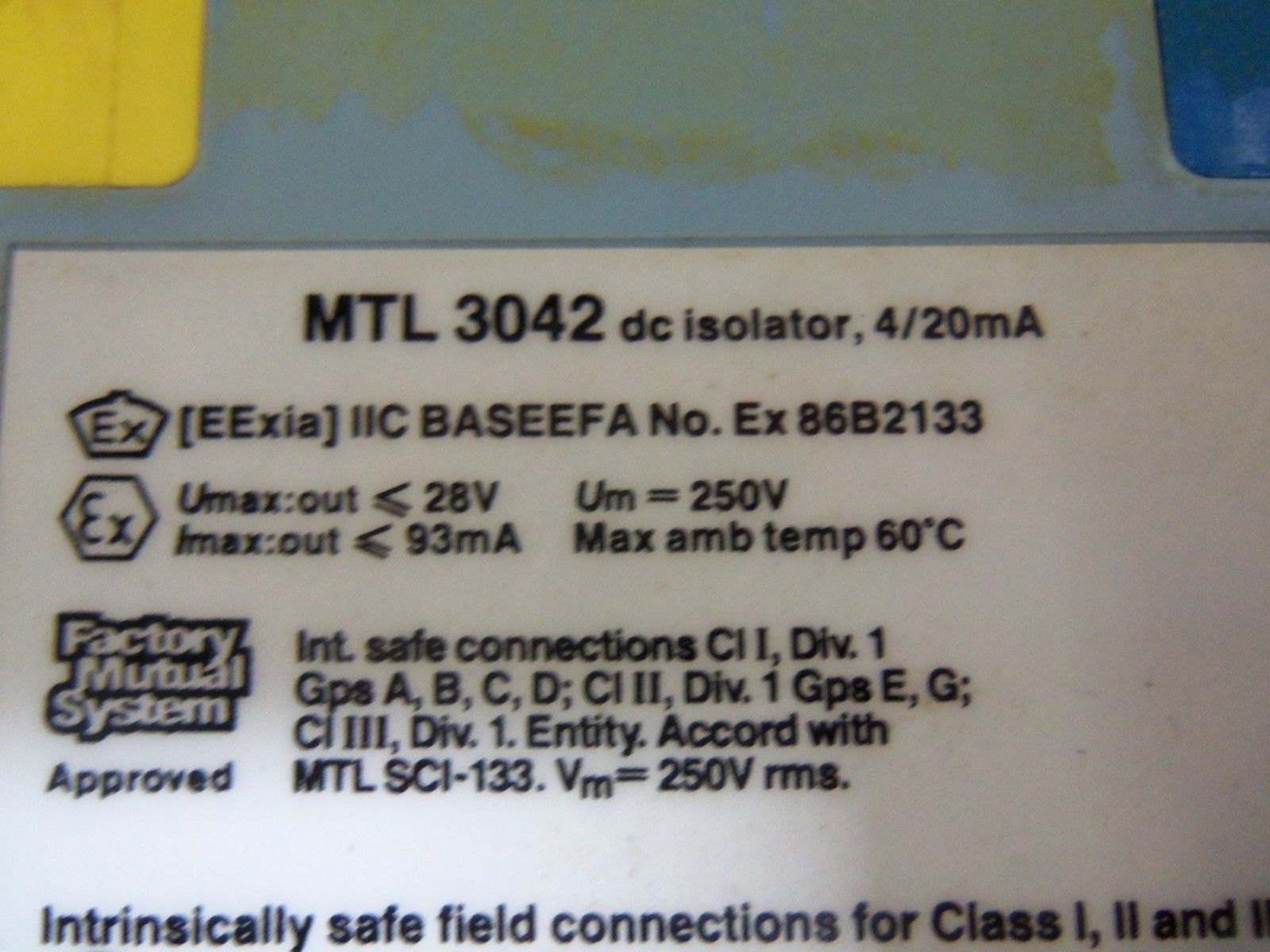 MEASUREMENT TECHNOLOGY MTL3042 DC ISOLATOR *NEW NO BOX*