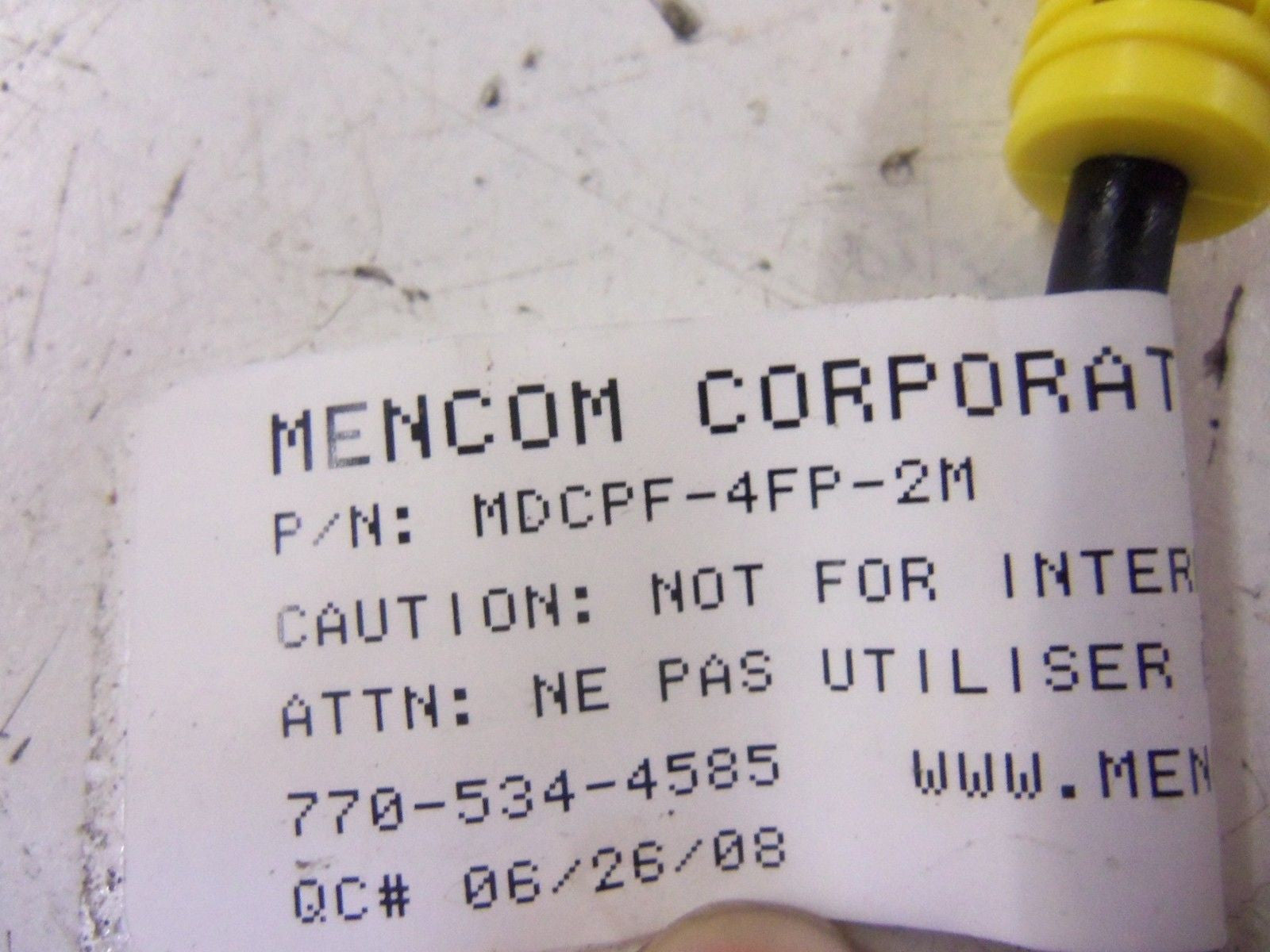 MENCOM MDCPF-4FP-2M *NEW NO BOX*