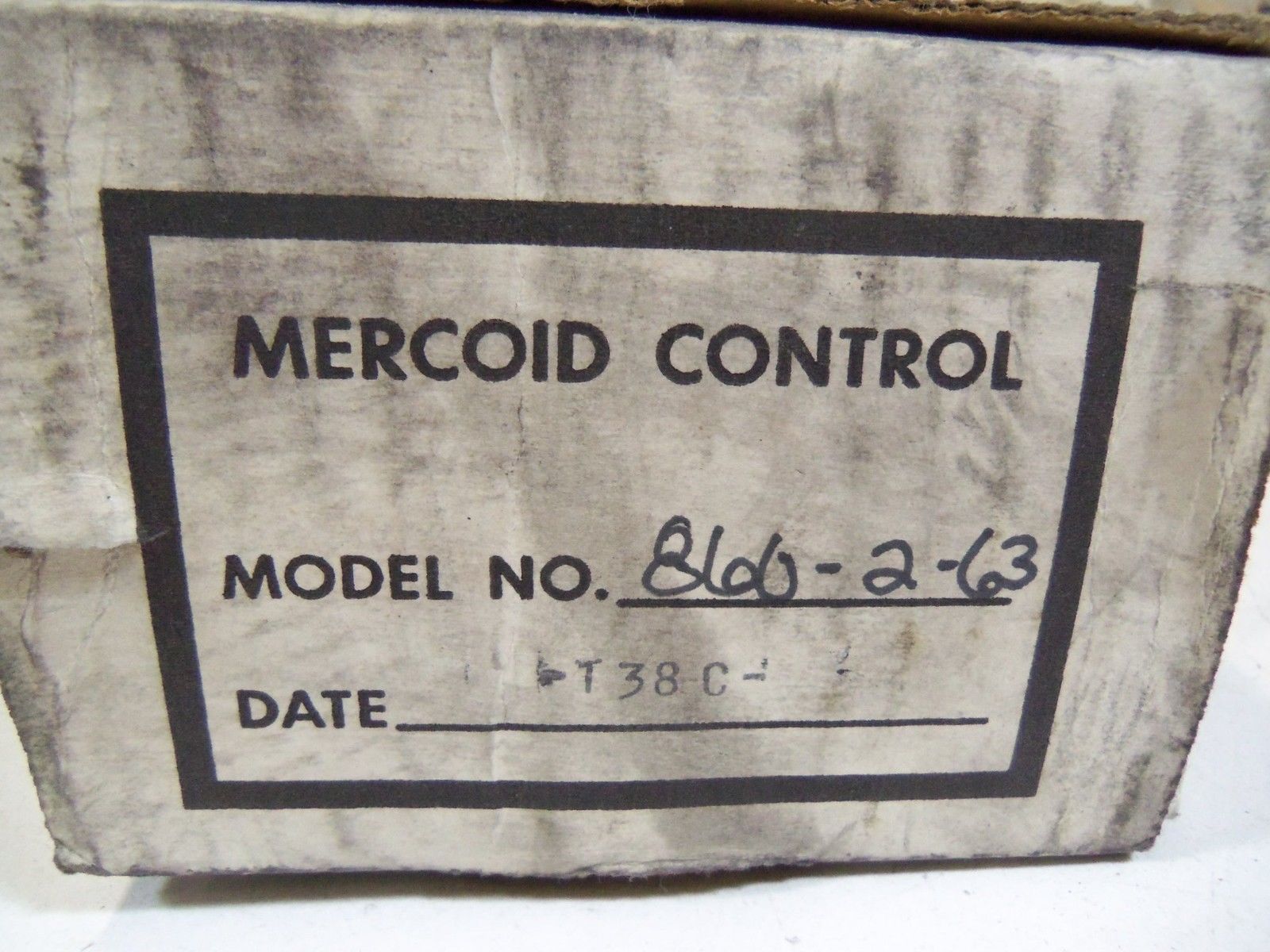 MERCOID CONTROL 860-2-63 *NEW IN BOX*
