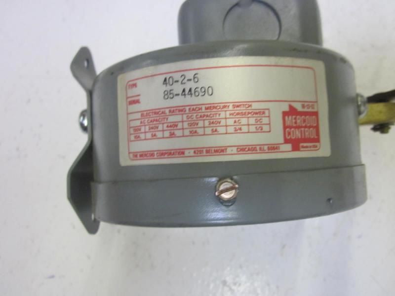 MERCOID DA-33-153-6  PRESSURE SWITCH  *NEW*