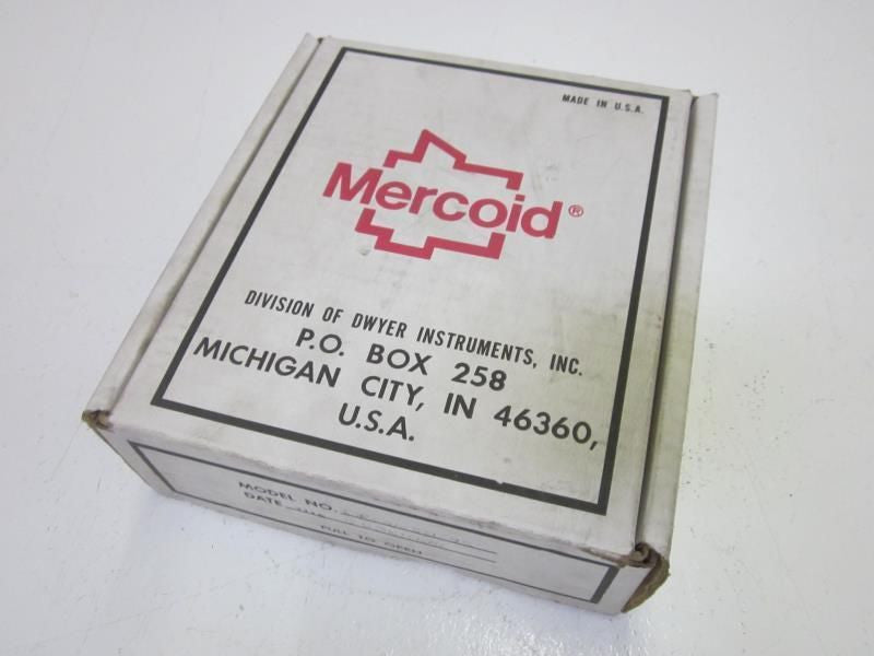 MERCOID DR-21-2U-9S PRESSURE SWITCH  *USED*