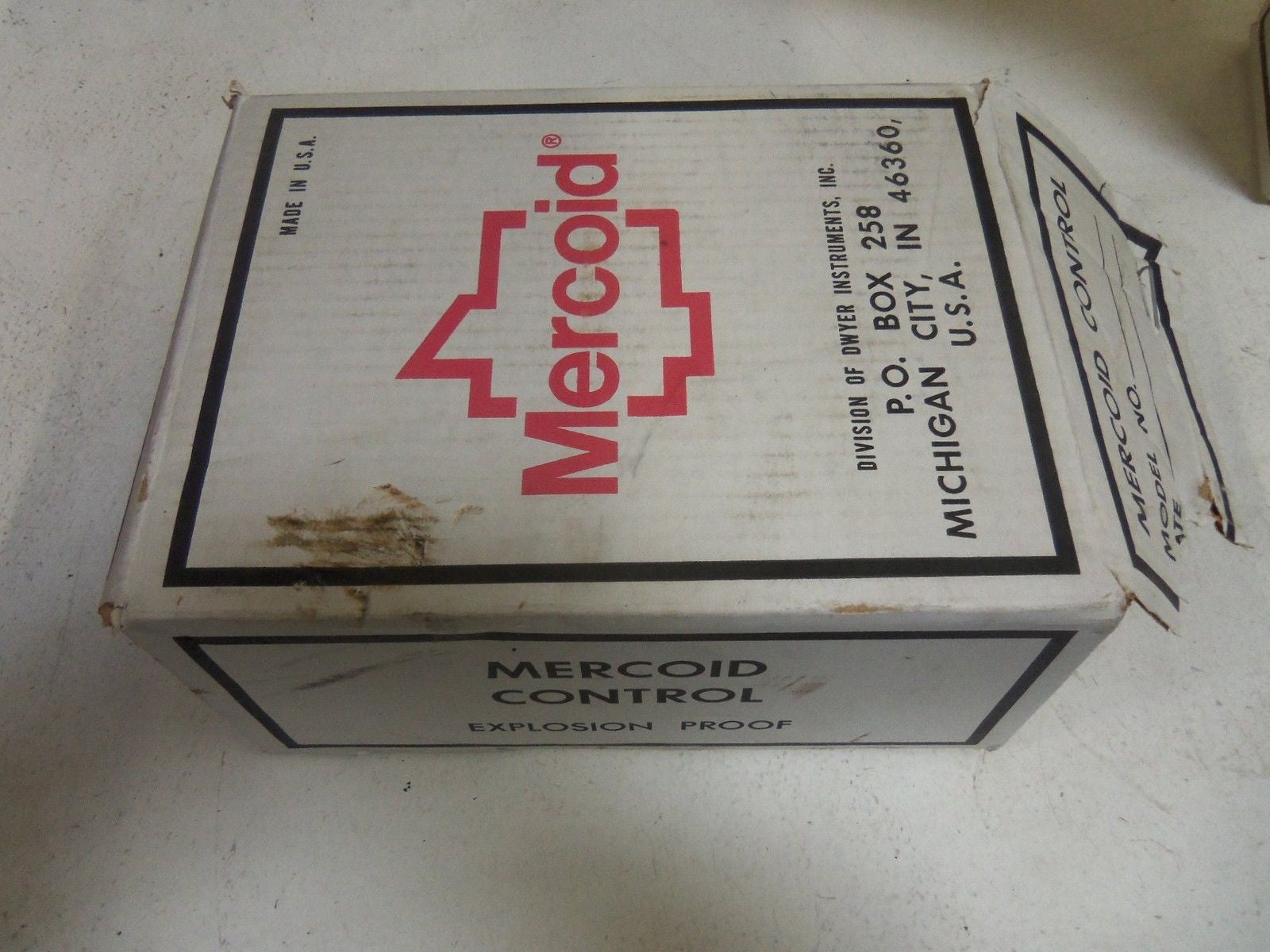 MERCOID DSH-7231-153-7 EXOLOSION PROOF PRESSURE CONTROL SWITCH *NEW IN BOX*