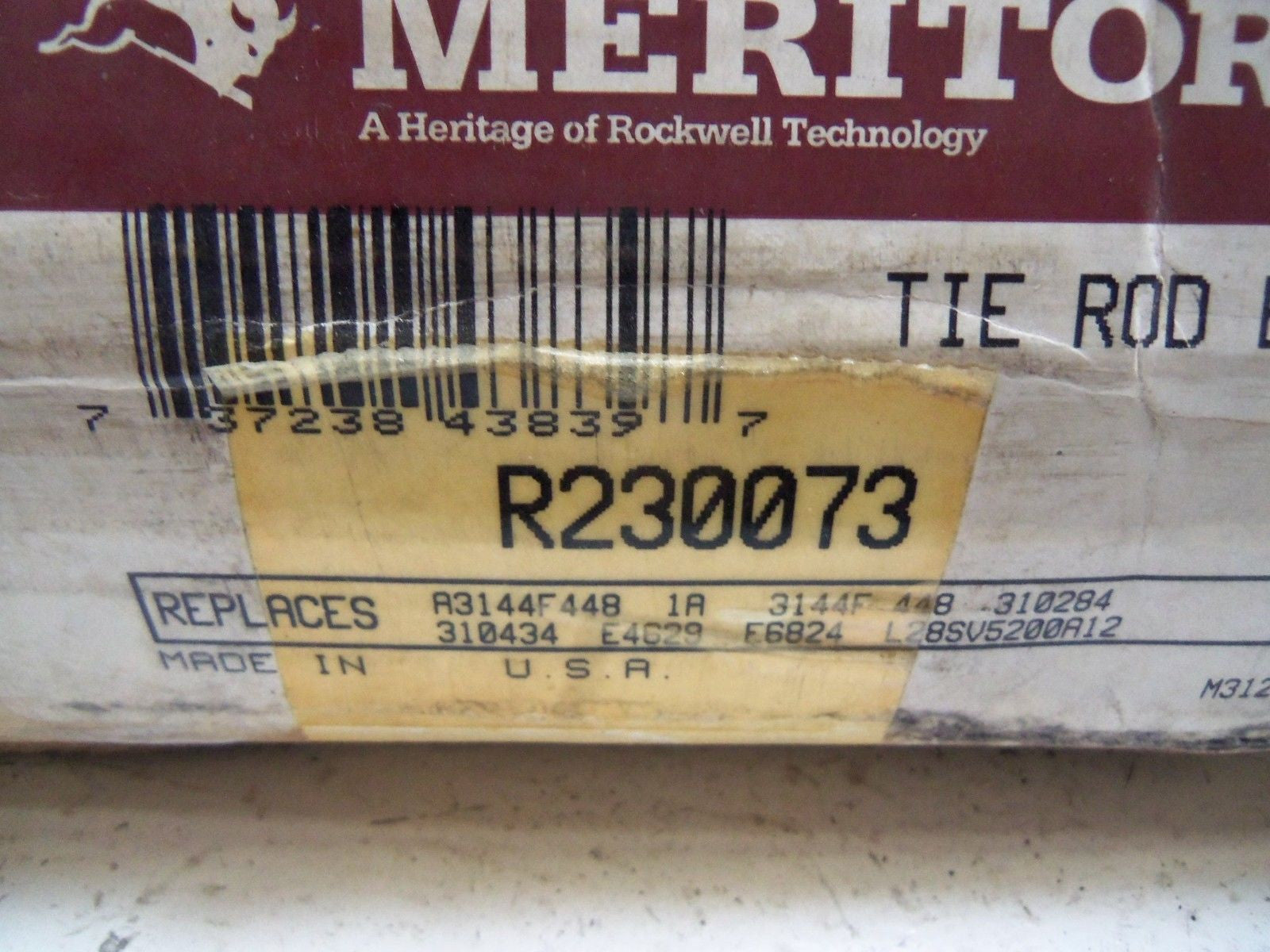 MERITOR R230073 TIE ROD END *NEW IN BOX*
