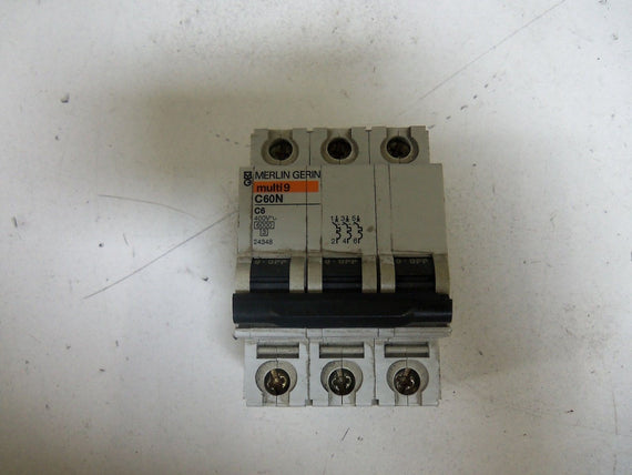 MERLIN GERIN 24348 CIRCUIT BREAKER 6A *USED*