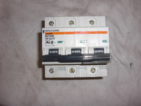 MERLIN GERIN NC100H-16A TYPE D *NEW*