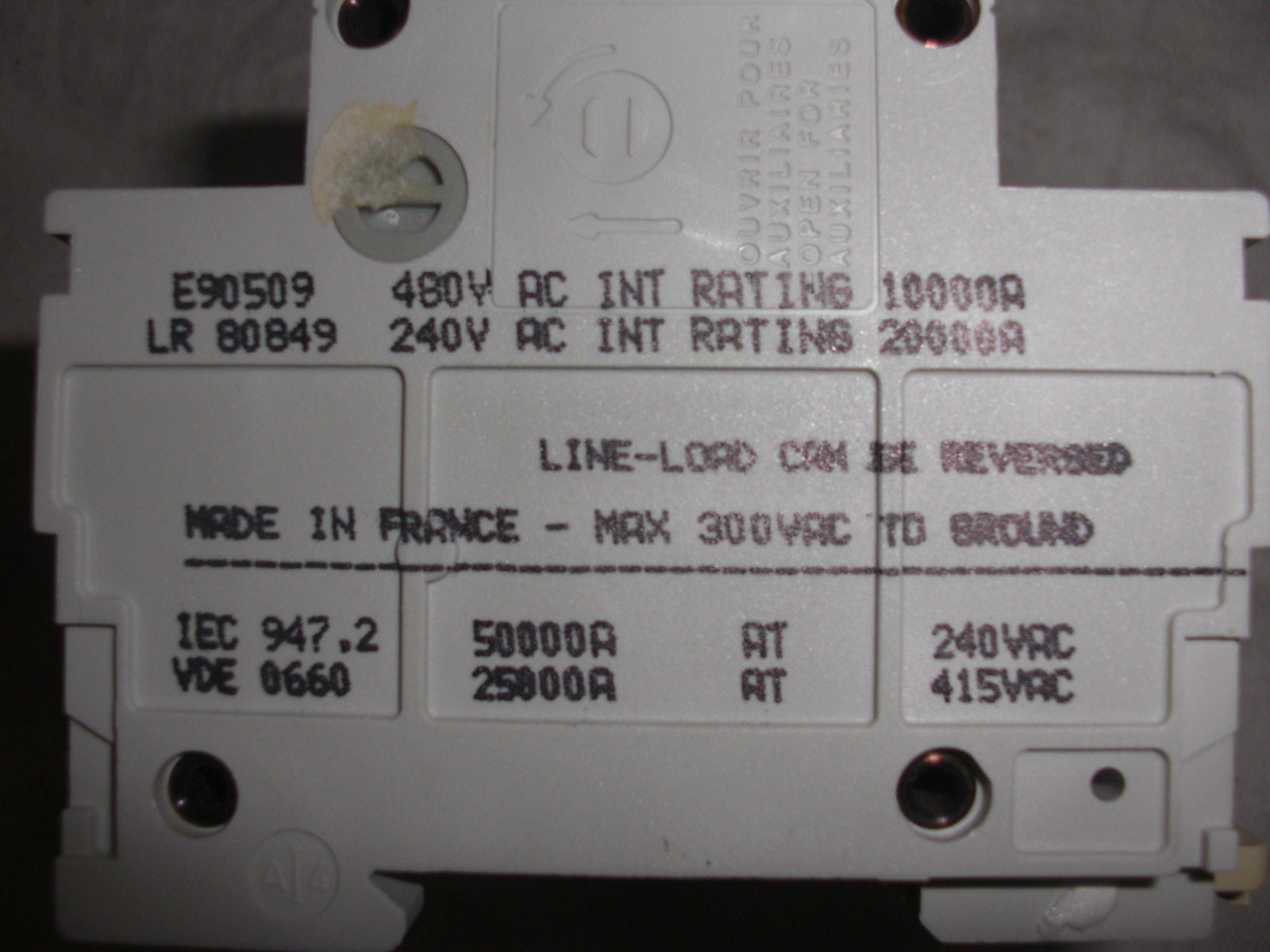 MERLIN GERIN NC100H-16A TYPE D *NEW*