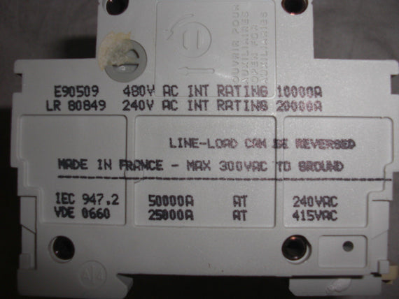 MERLIN GERIN NC100H-16A TYPE D *NEW*