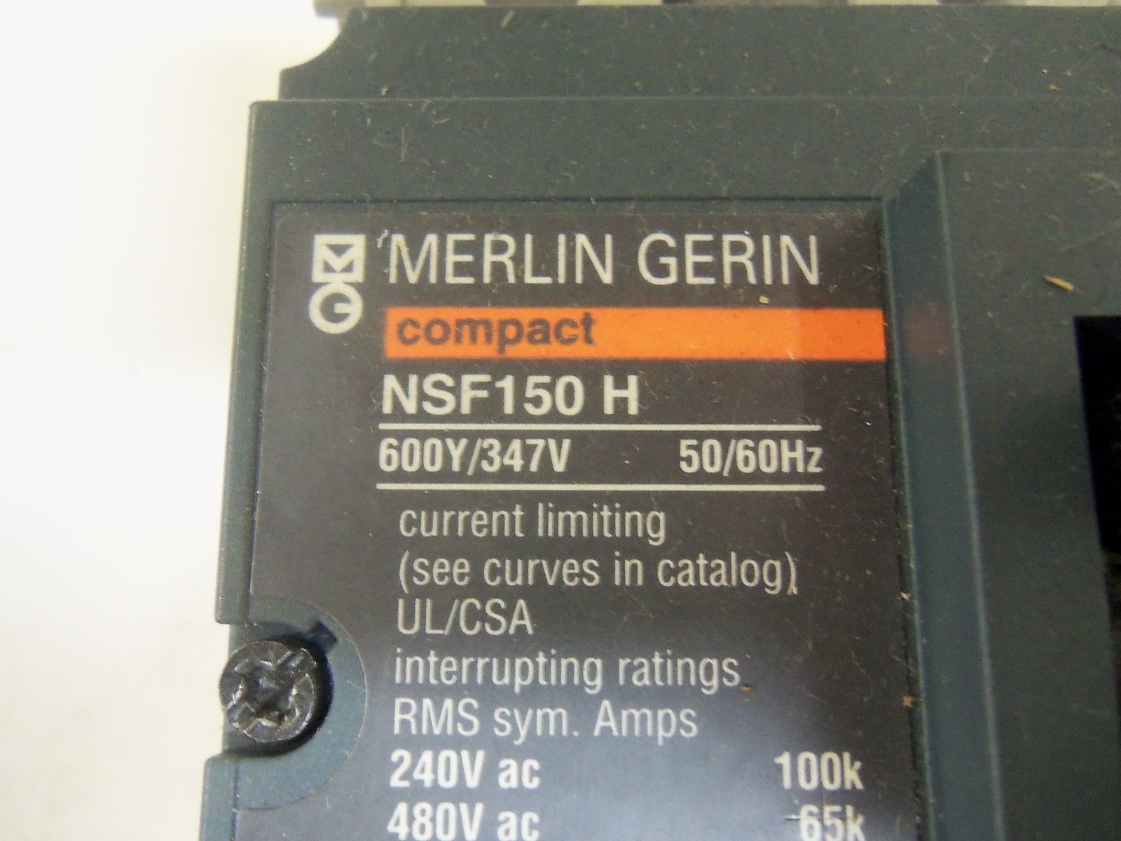 MERLIN GERIN NSF150H *USED*