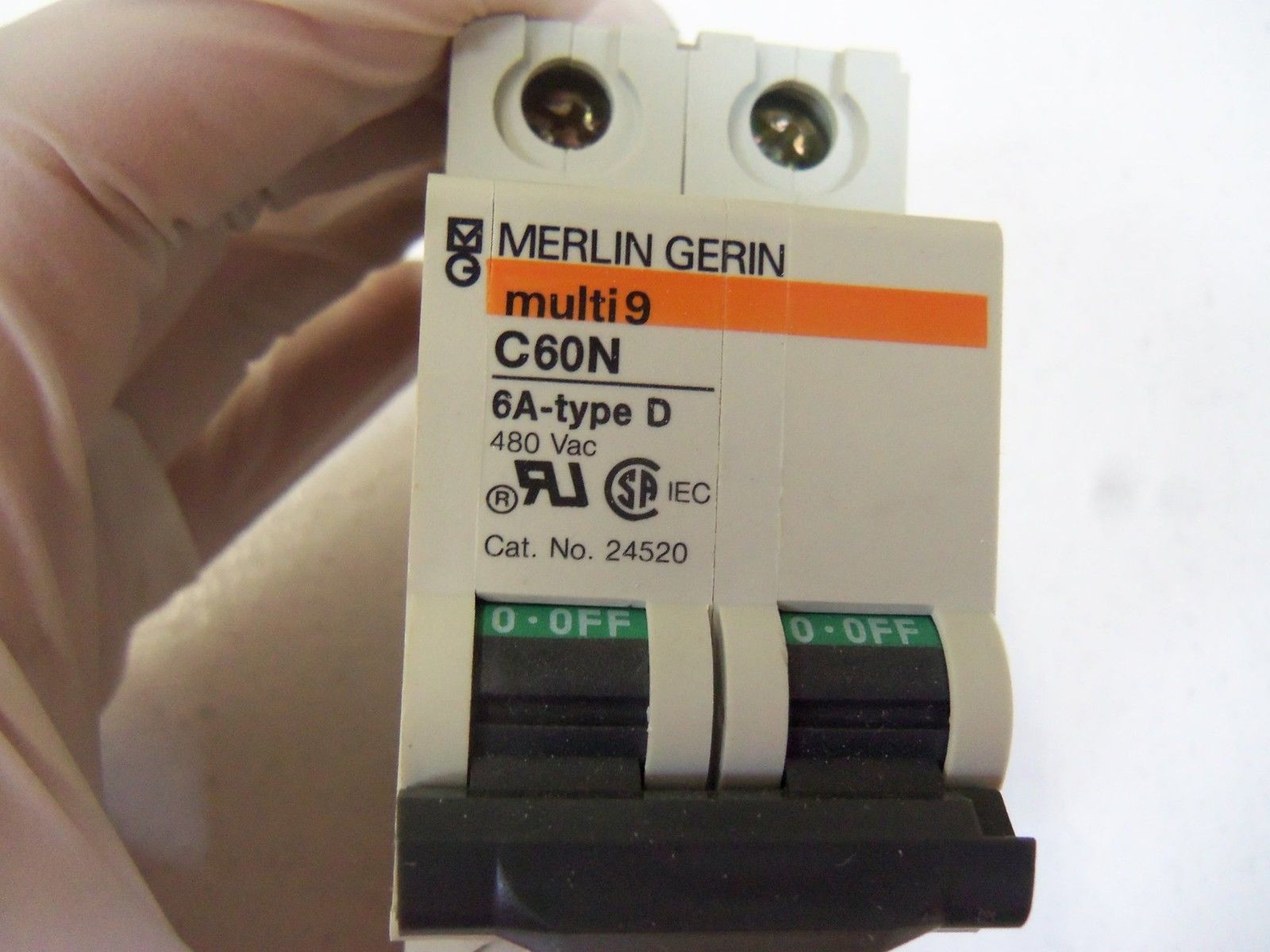 MERLIN GERIN 24520 CIRCUIT BREAKER 6A *NEW NO BOX*