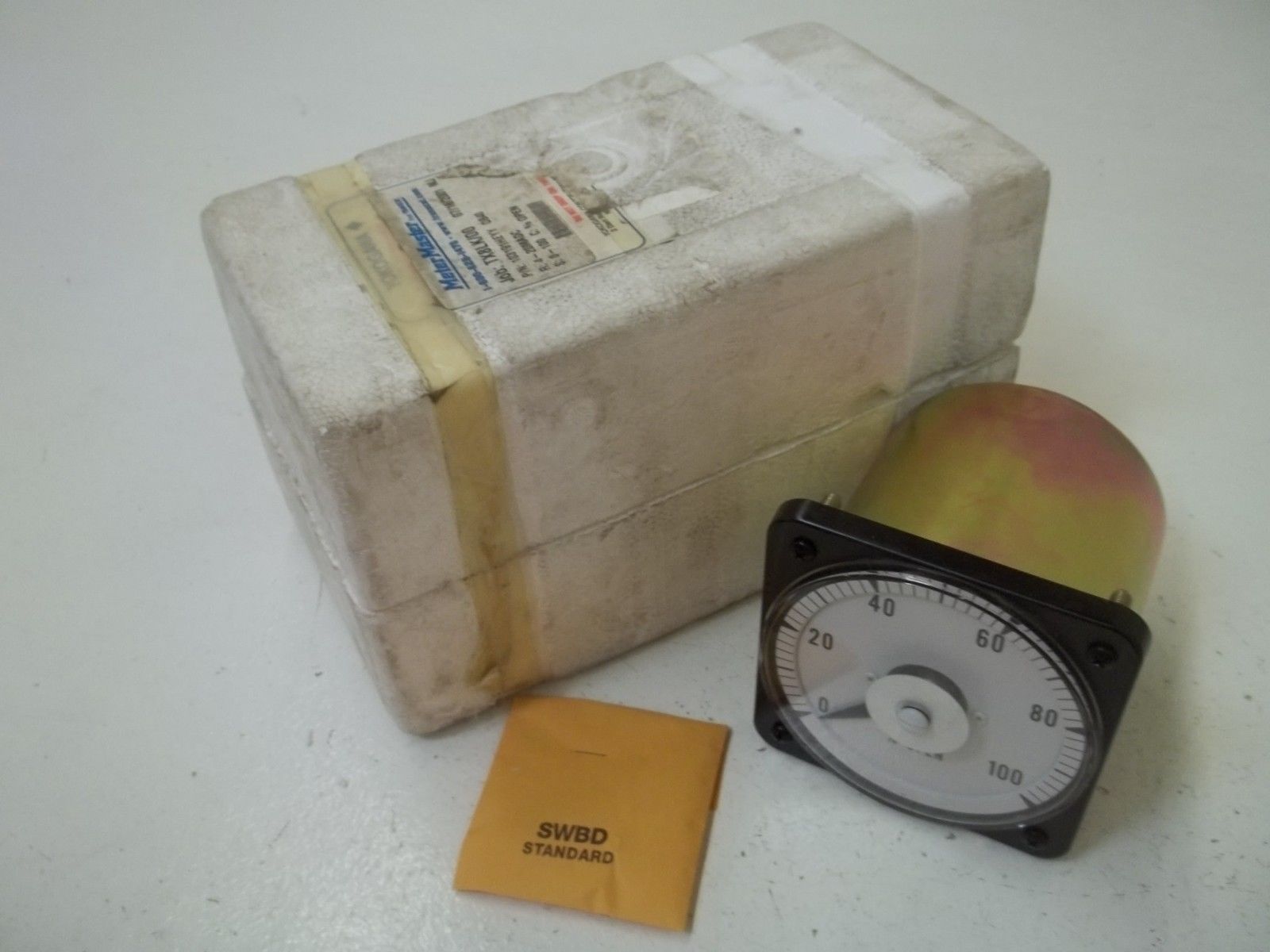 METER MASTER 103191HEYY DB40 PANEL METER 0-100 *NEW IN BOX*