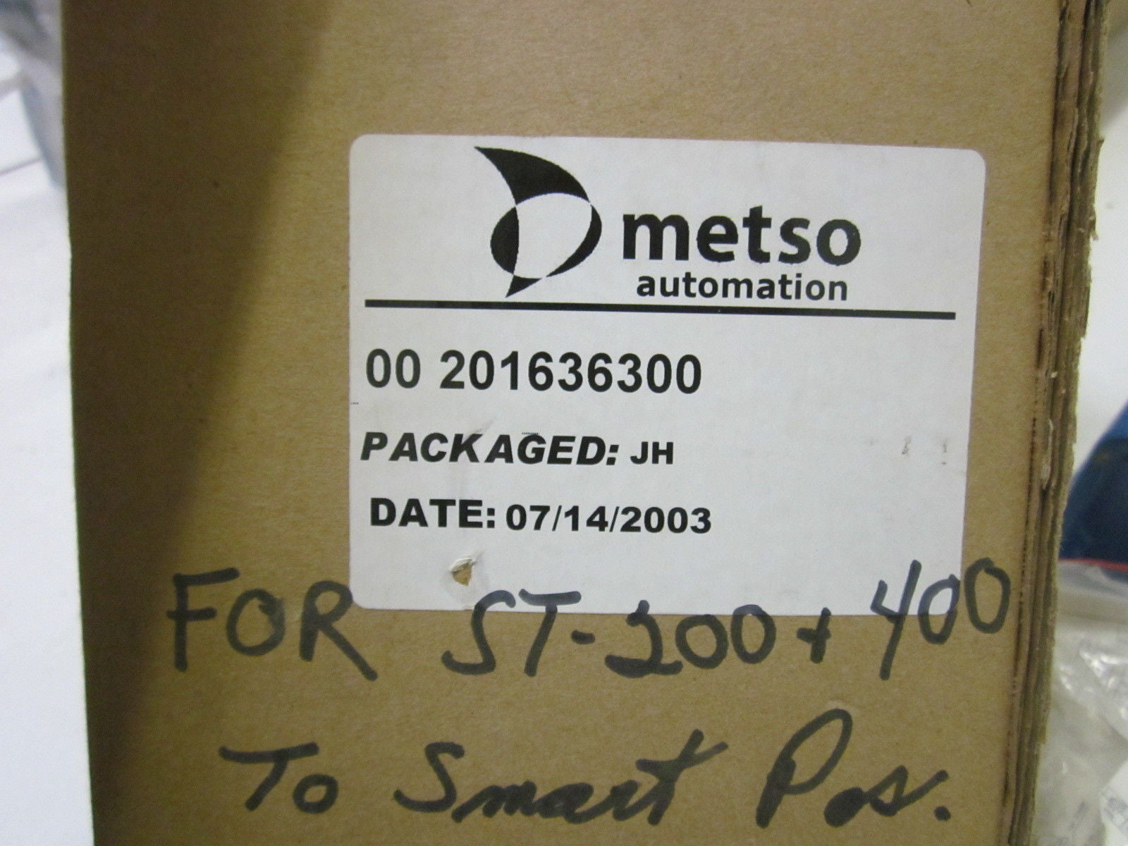 METSO 00 201636300 *USED*