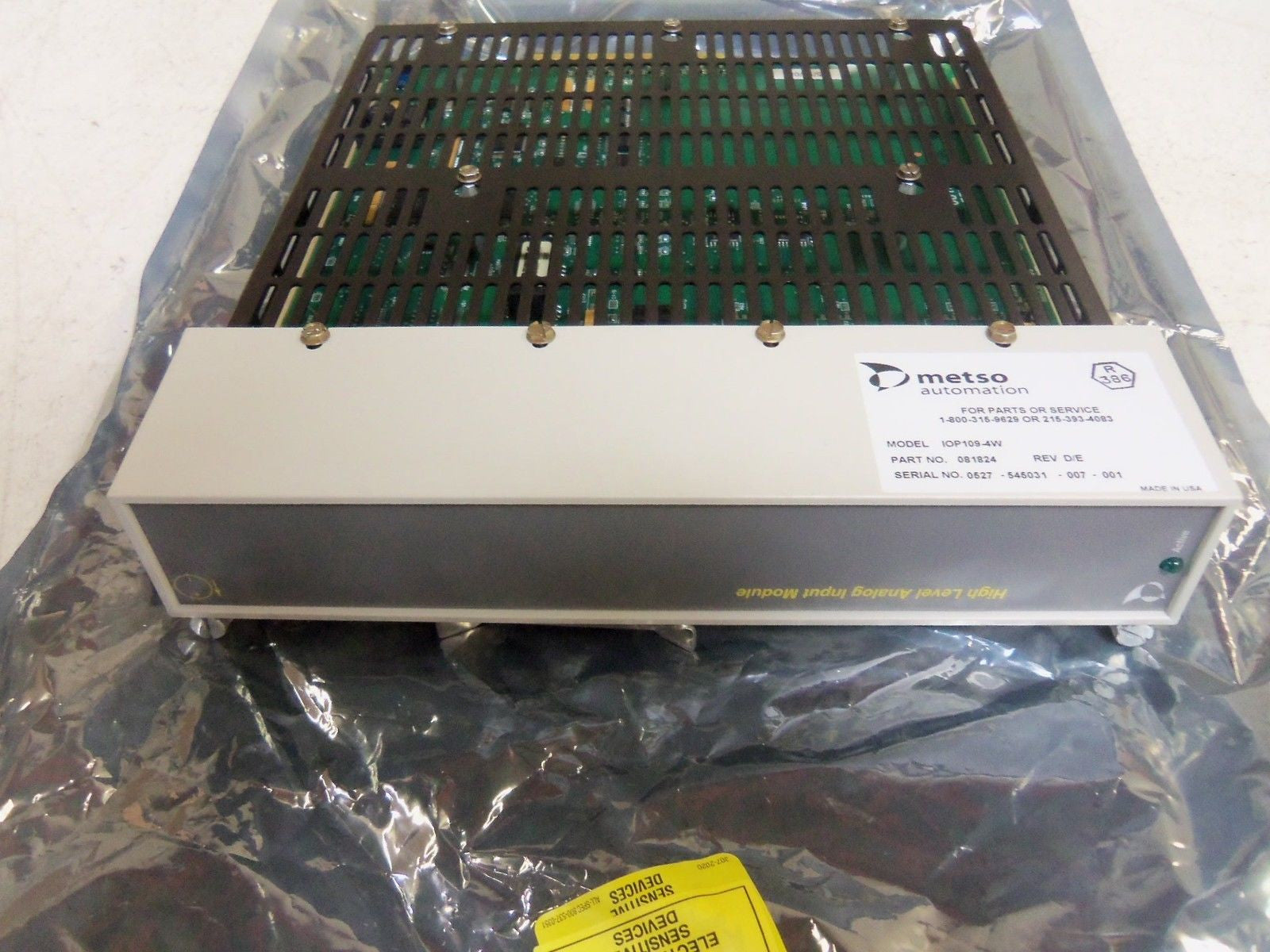 METSO IOP109-4W CIRCUIT BOARD *USED*