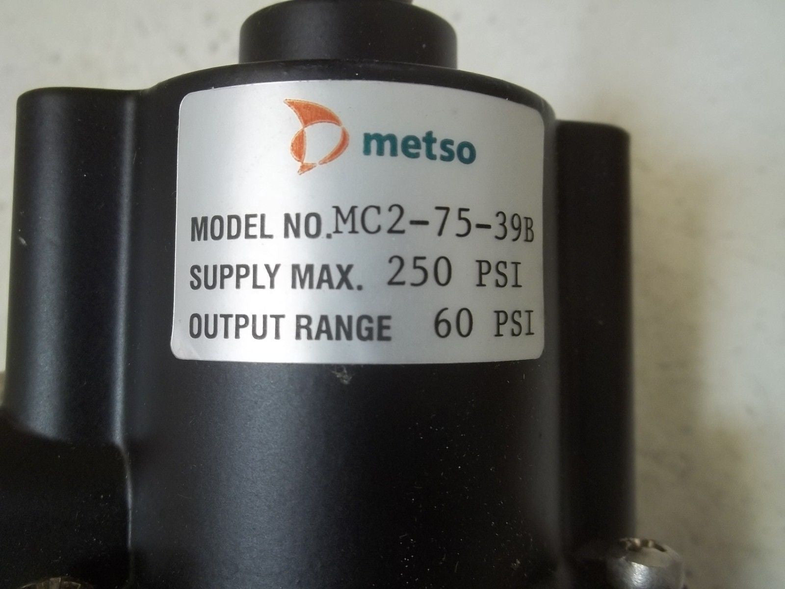 METSO MC2-75-39B PRESSURE REGULATOR *NEW NO BOX*