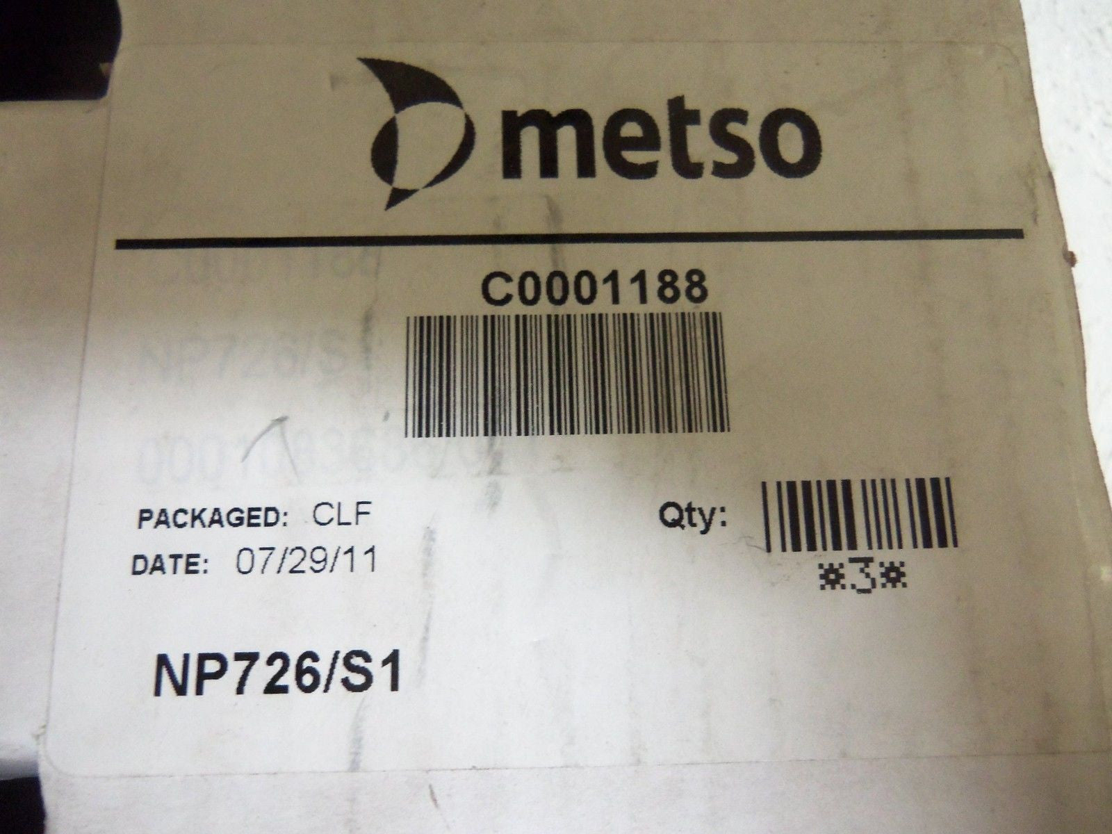 METSO NP726/S1 ELECTRO-PNEUMATIC *NEW IN BOX*