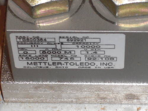 METTLER TOLEDO TB600364 745 LOAD CELL *NEW IN BOX*