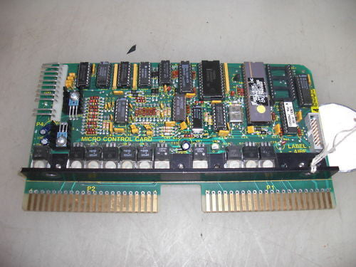 LABEL-AIRE SN-CM048905 MICRO CONTROL CARD 7465681 *USED*
