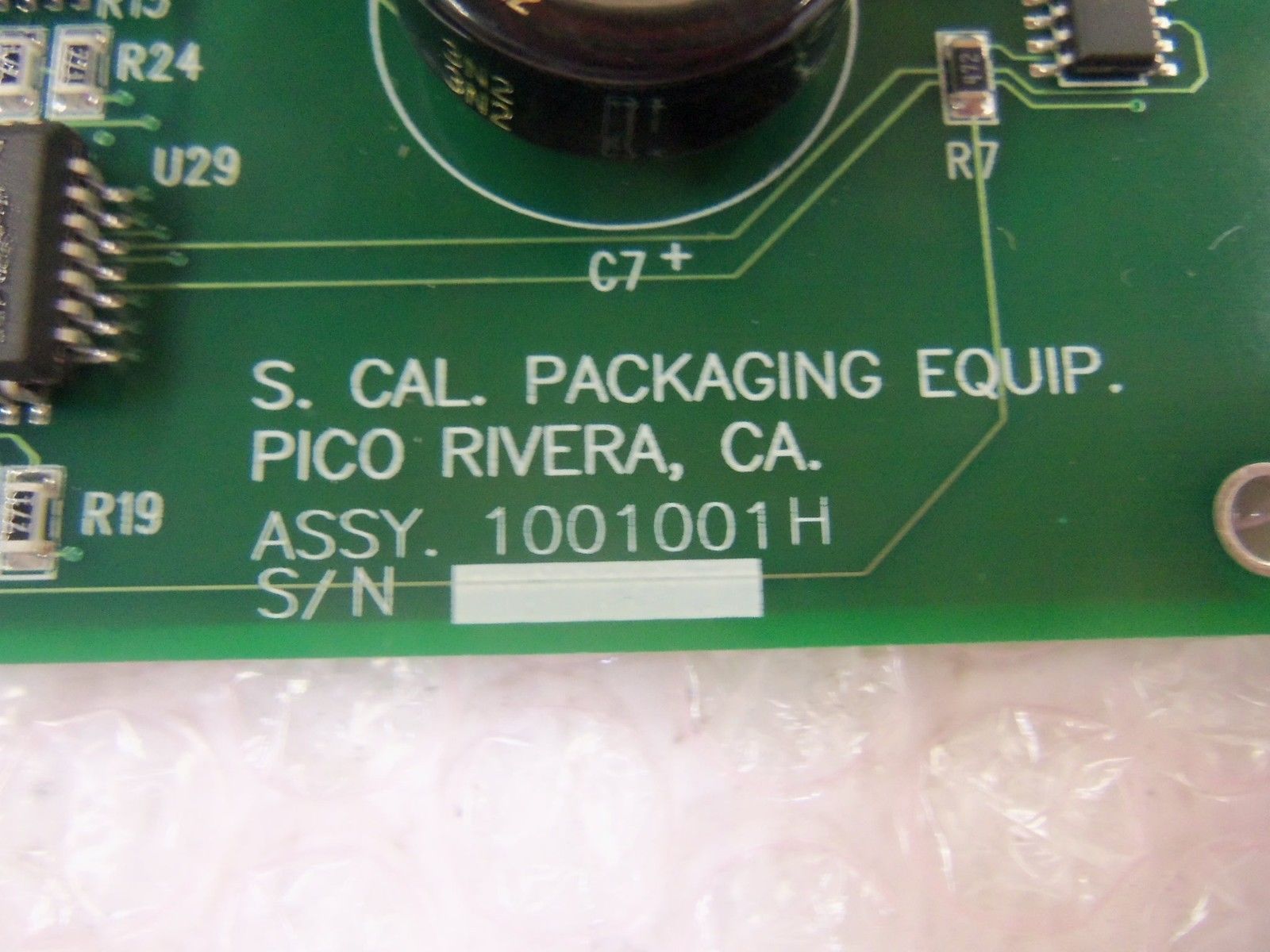 MICROCONTROLLER BOARD 1001001H *USED*