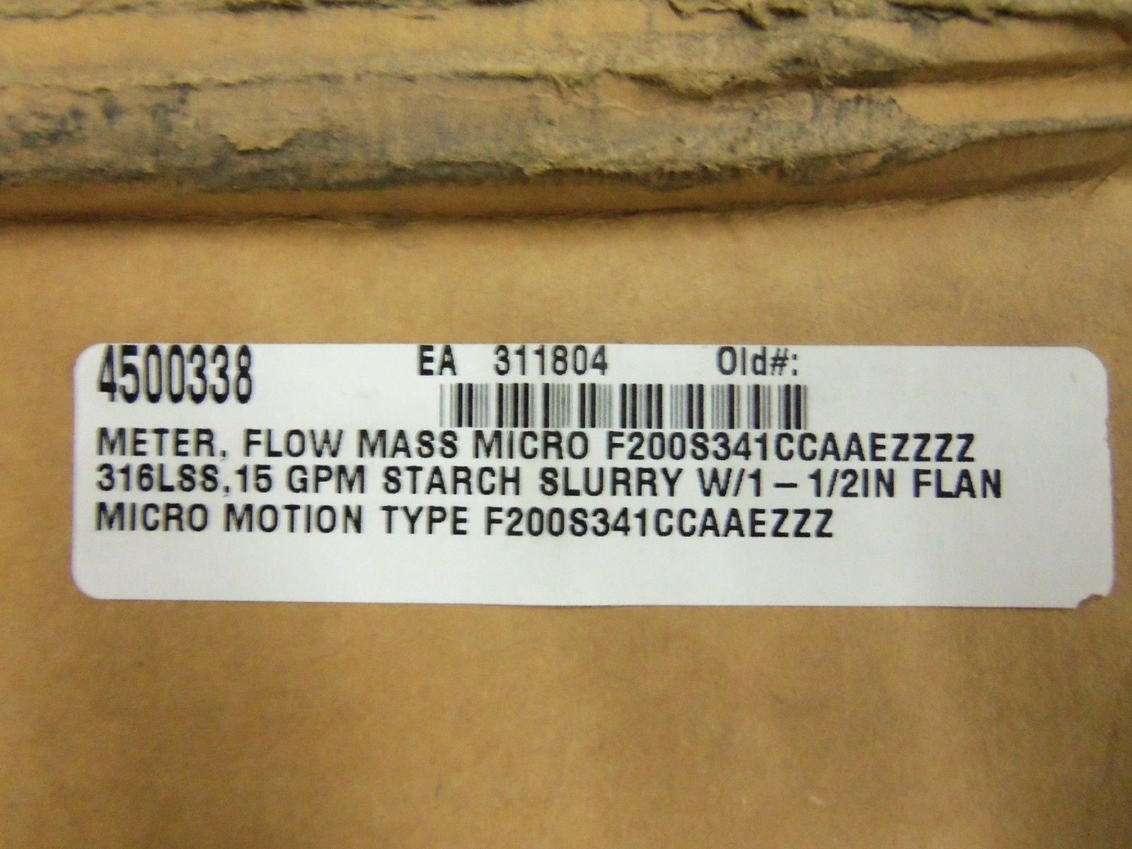 MICRO MOTION F200S341CCAAEZZZ TRANSMITTER *NEW IN BOX*